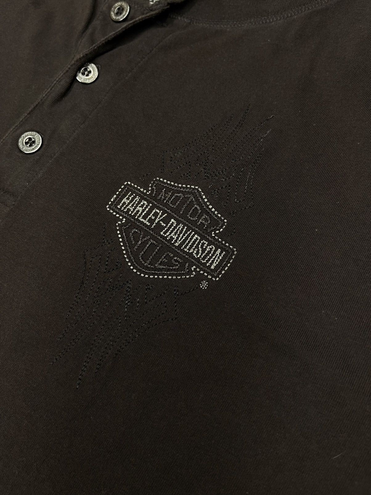 Harley Davidson Vintage Harley Davidson Motorcycles Brown TShirt Florida USA Size US L / EU 52-54 / 3 - 8 Thumbnail