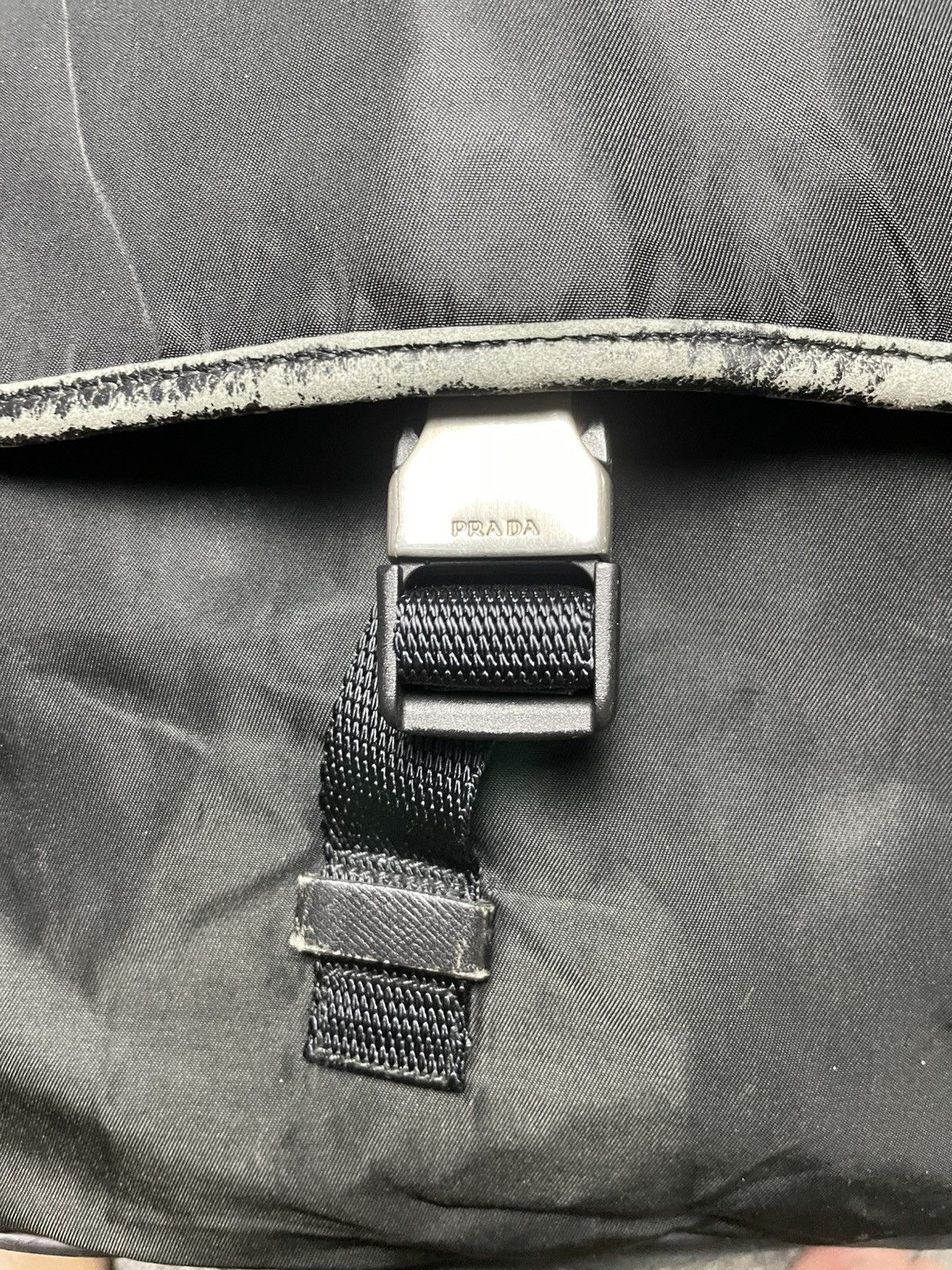 Prada Vintage Prada Tessuto Crossbody Bag (46) Size ONE SIZE - 14 Thumbnail
