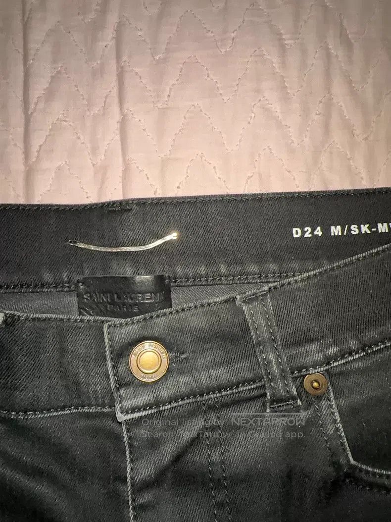 Saint Laurent Paris Saint Laurent Paris Classic wash solid denim pants size 32 Size US 32 / EU 48 - 4 Thumbnail