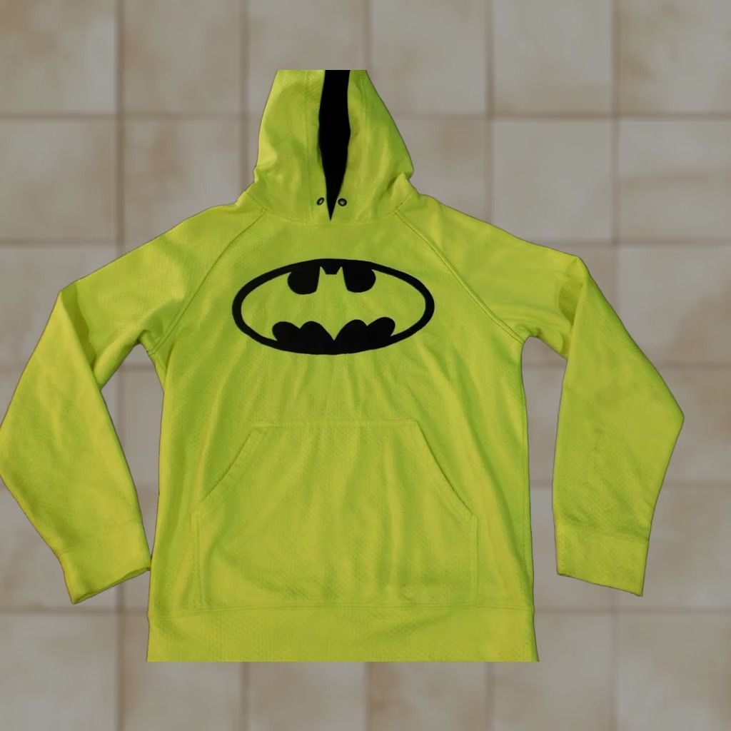 Nike Nike Batman Hoodie Mens Small Green Pullover Size US S / EU 44-46 / 1 - 1 Thumbnail
