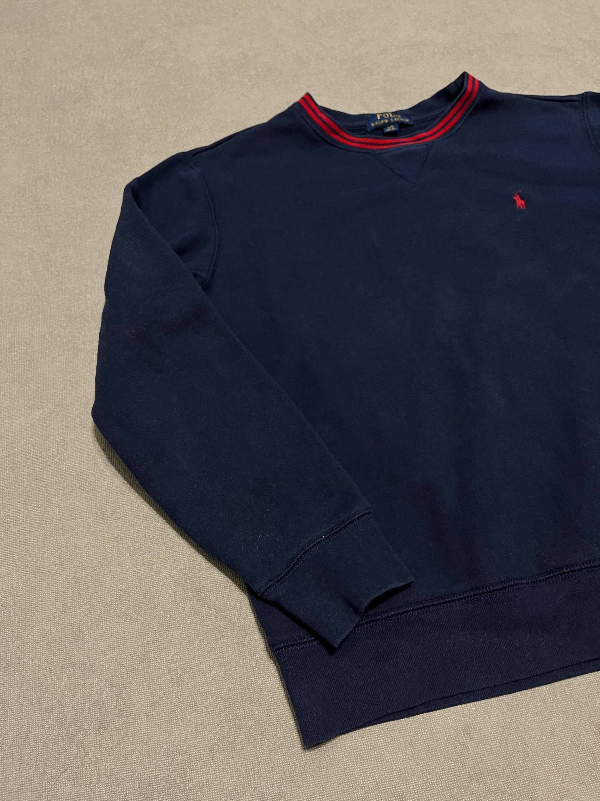 Polo Ralph Lauren Polo Ralph Lauren Men`s Blue Logo Sweatshirt Pullover Sz XS Size US XS / EU 42 / 0 - 5 Thumbnail