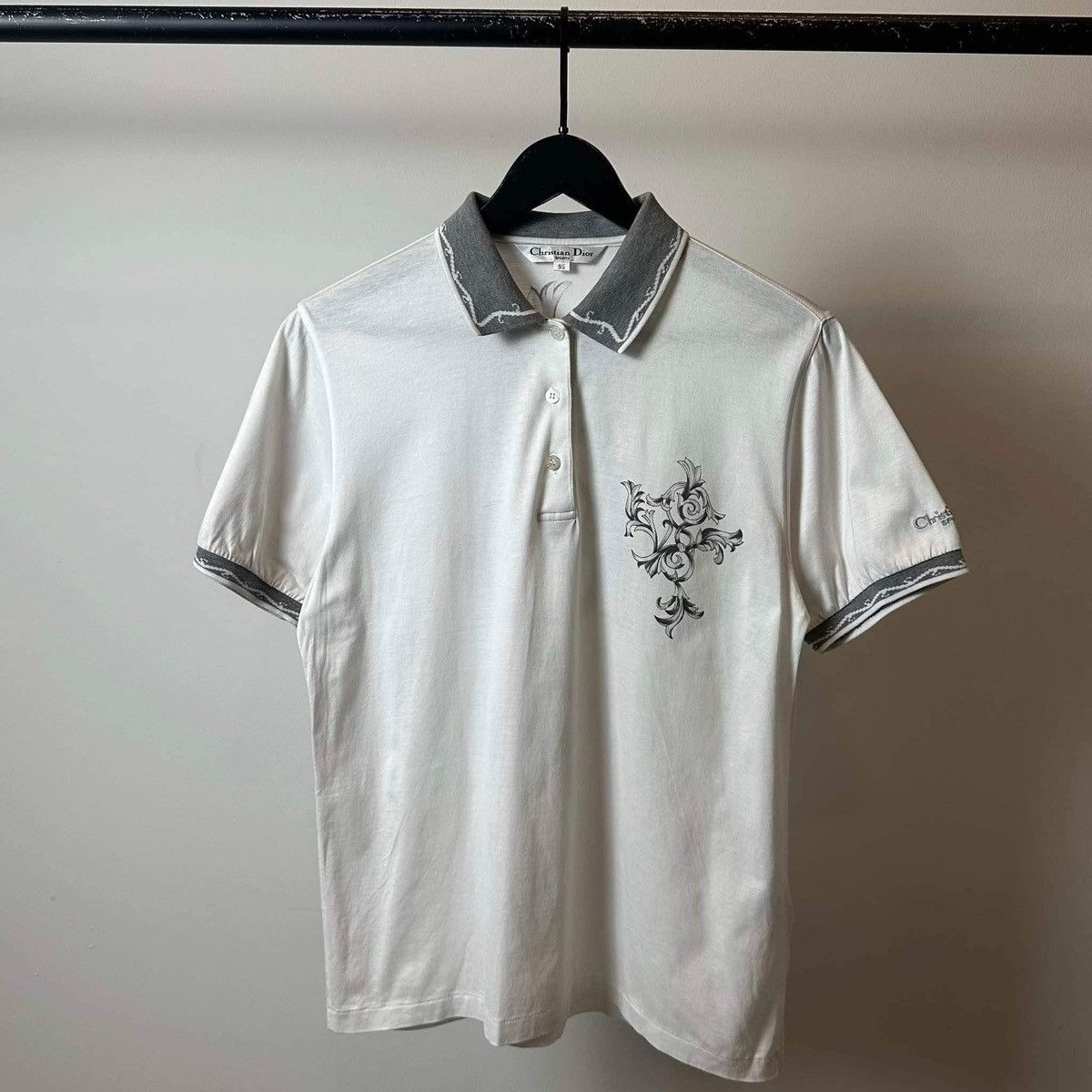 Christian Dior vintage tshir ポロシャツ Authentic Christian Dior Sports Vintage Polo Shirt Cotton