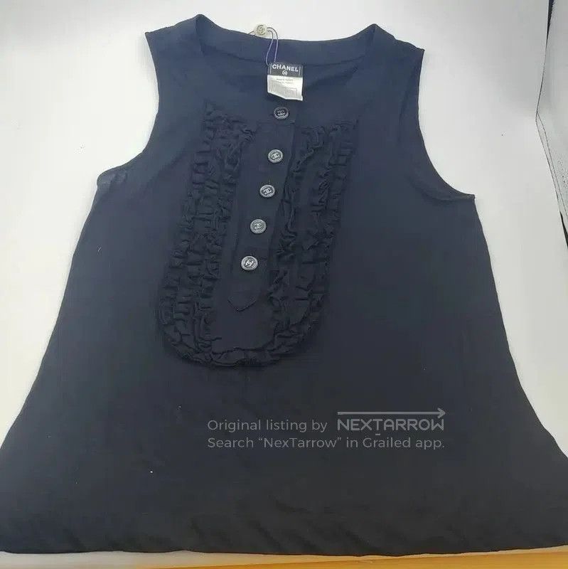 Other Chanel Black Cotton Women's Pullover Sweater . Size L / US 10 / IT 46 - 1 Thumbnail