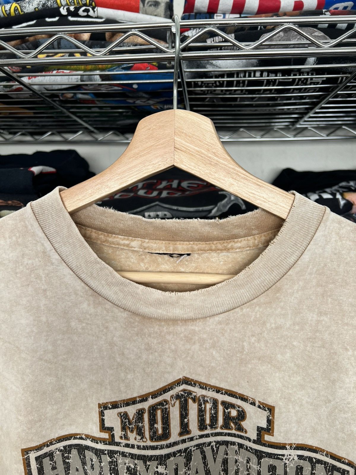 Harley Davidson 2005 H-D Flaming 1 Tibby’s Springfield Tee Size US L / EU 52-54 / 3 - 4 Thumbnail