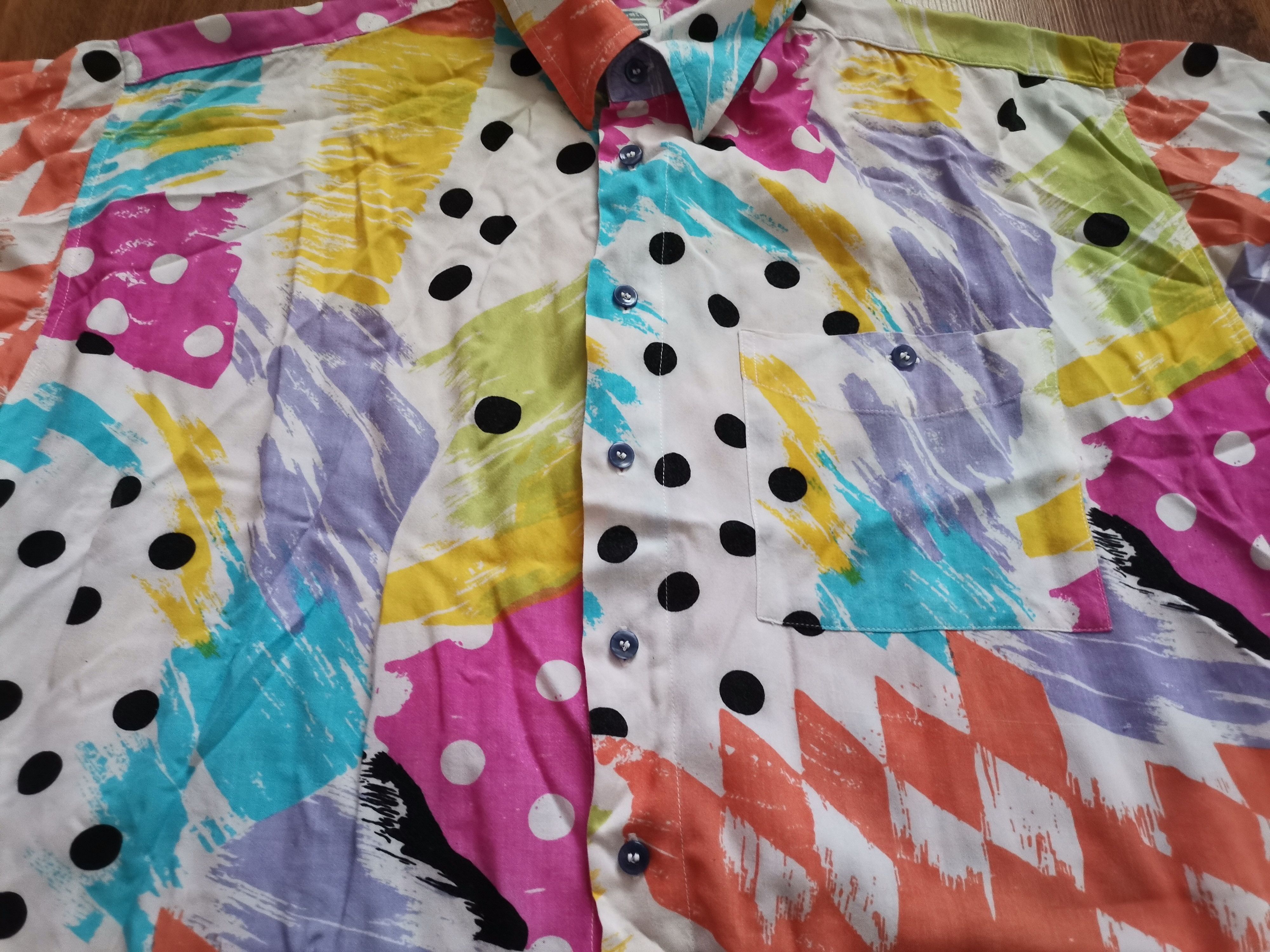 Vintage Vintage Shirt Company Abstract Shirt Size US XL / EU 56 / 4 - 2 Thumbnail