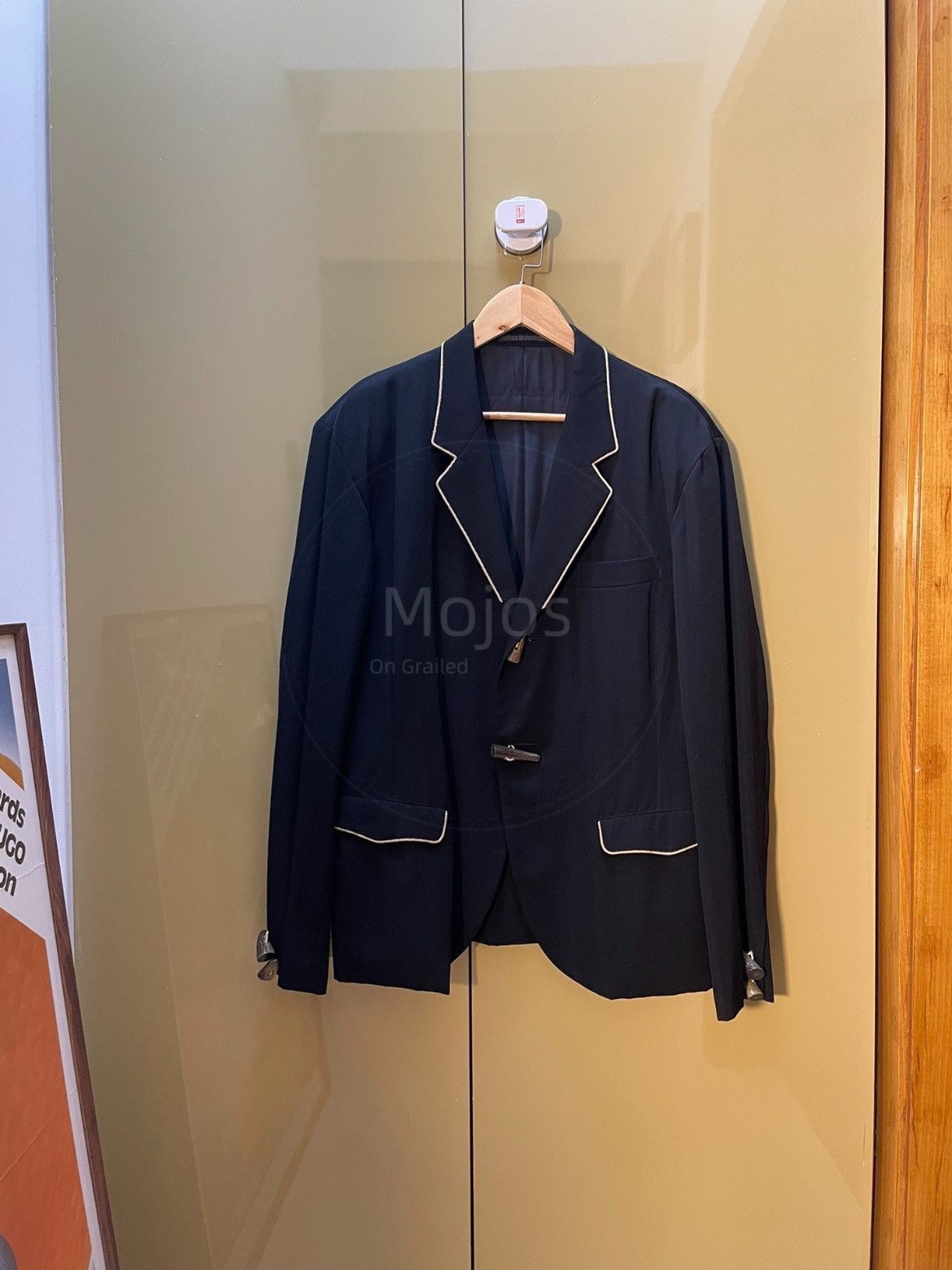 Yohji Yamamoto Yohji Yamamoto Pour Homme 97AW Horn Button Suit-2508 Size US M / EU 48-50 / 2 - 1 Thumbnail