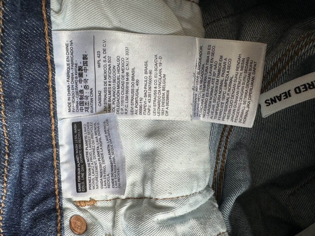 Levi's Levis Engineered Jeans Denim Blue Red Tab Denim Size US 32 / EU 48 - 9 Thumbnail