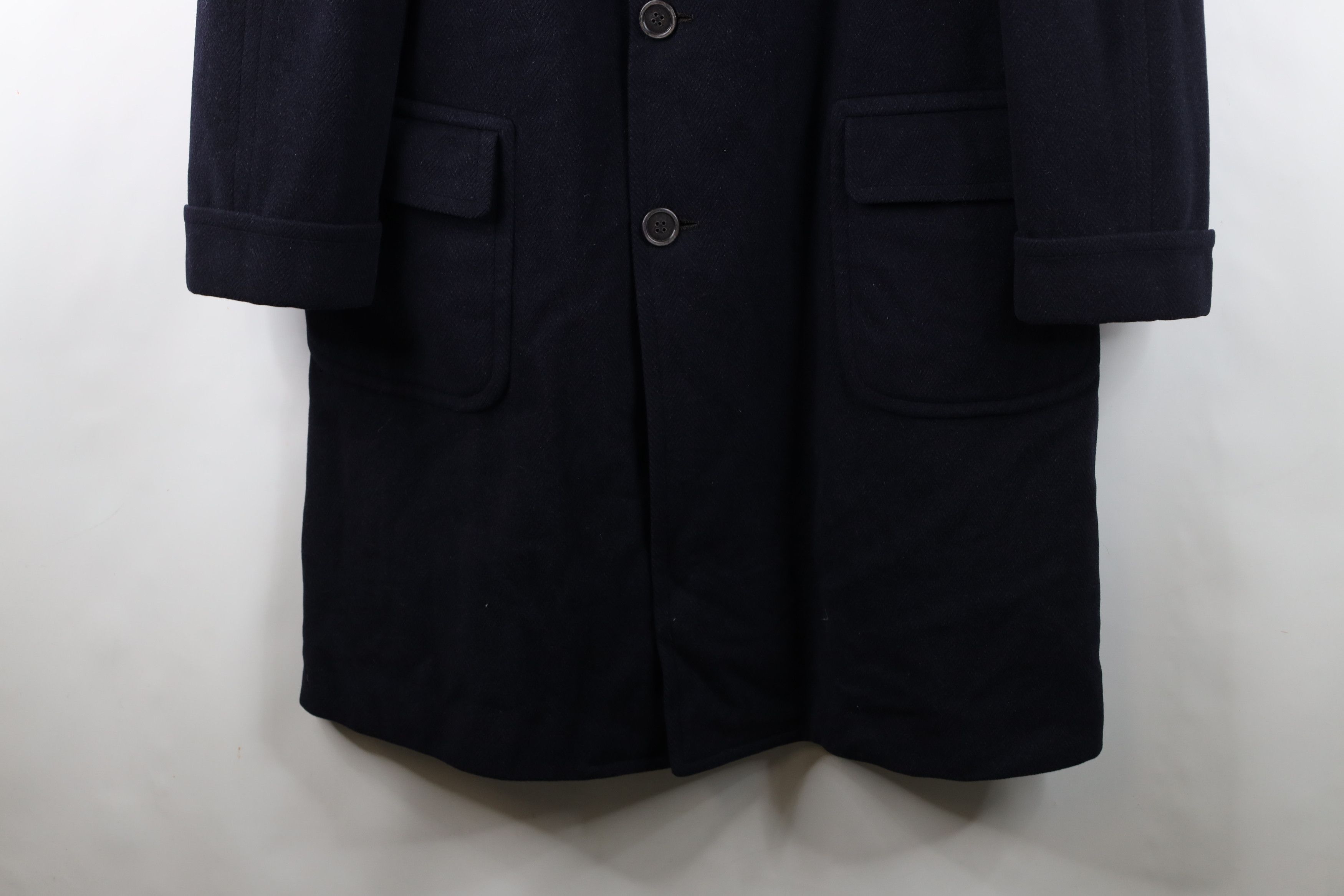 Vintage Vintage 50s 60s Rockabilly Heavy Herringbone Coat Jacket US Size US XXL / EU 58 / 5 - 3 Thumbnail