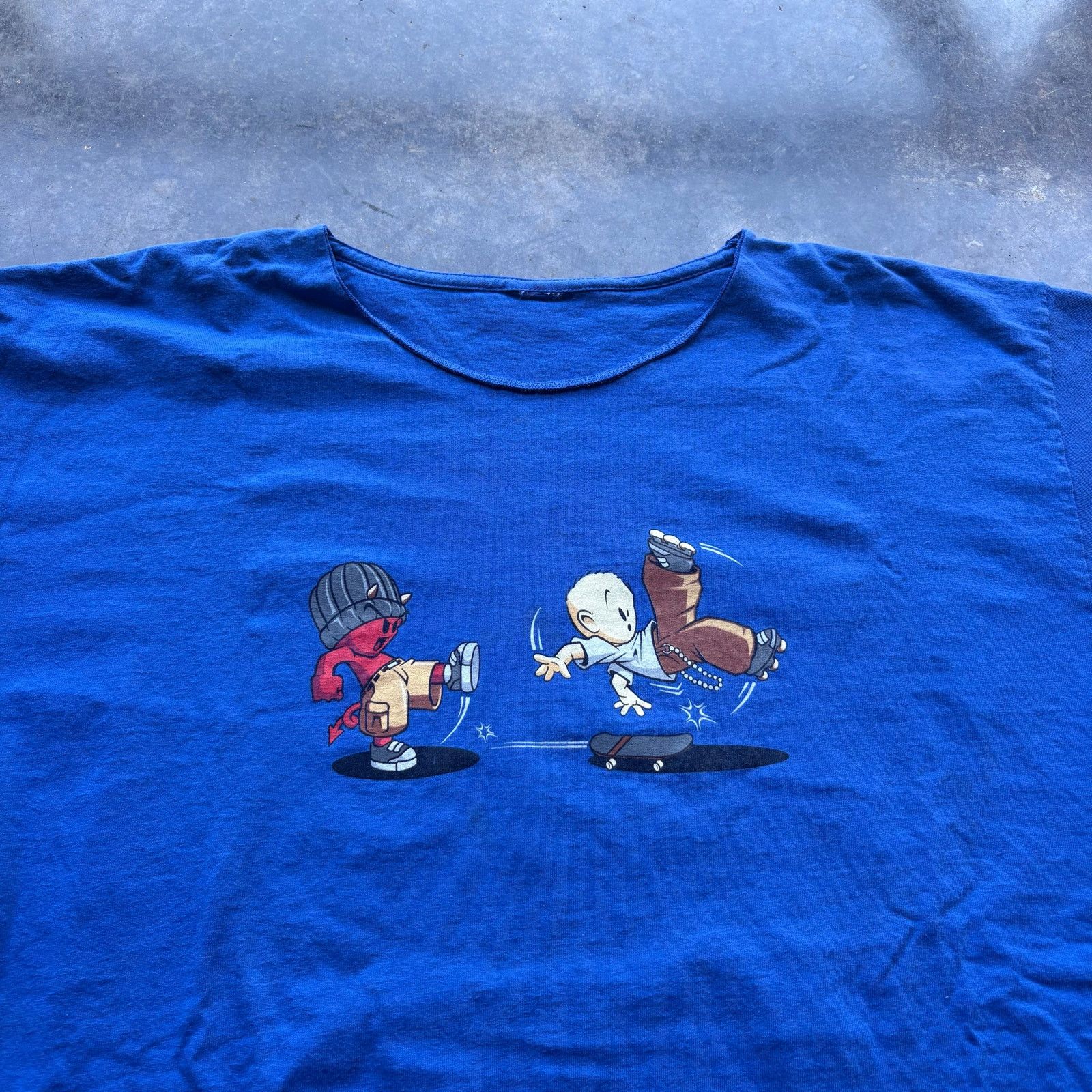 JNCO Vintage JNCO Style Y2K Skate Graphic T-shirt Size US XL / EU 56 / 4 - 2 Thumbnail