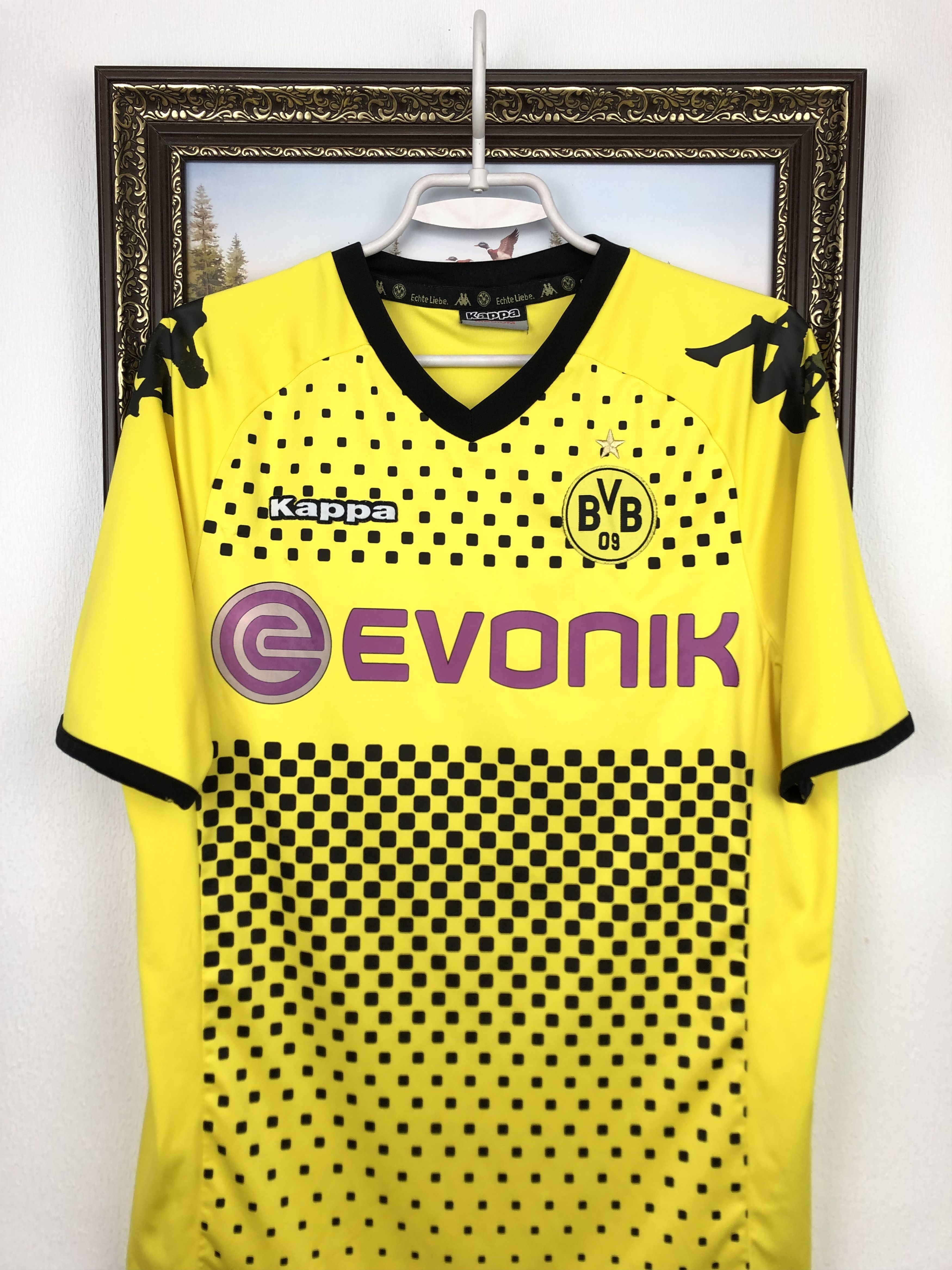 Kappa Borussia Dortmund football shirt 2011 Soccer Kappa Jersey Size US M / EU 48-50 / 2 - 2 Thumbnail