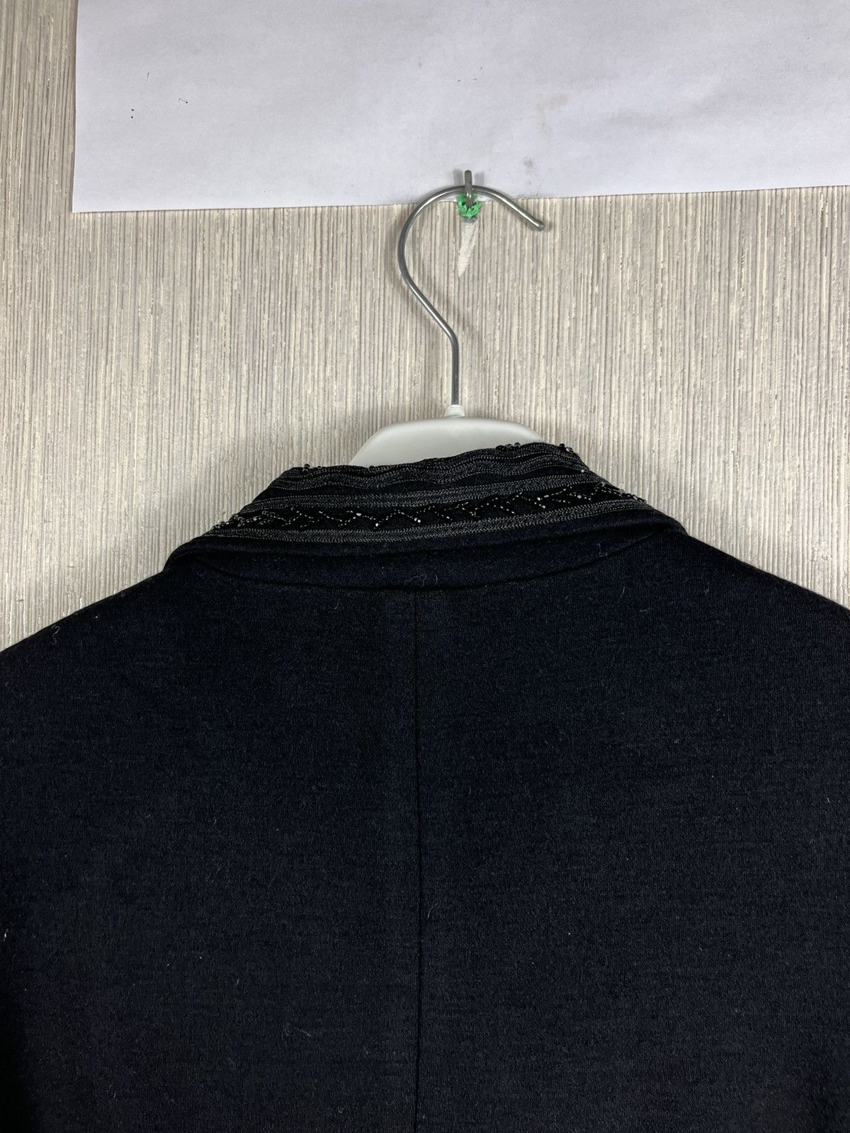 Polo Ralph Lauren × Ralph Lauren Polo Ralph Lauren wool beaded blazer jacket decorated collar Size S / US 4 / IT 40 - 24 Thumbnail
