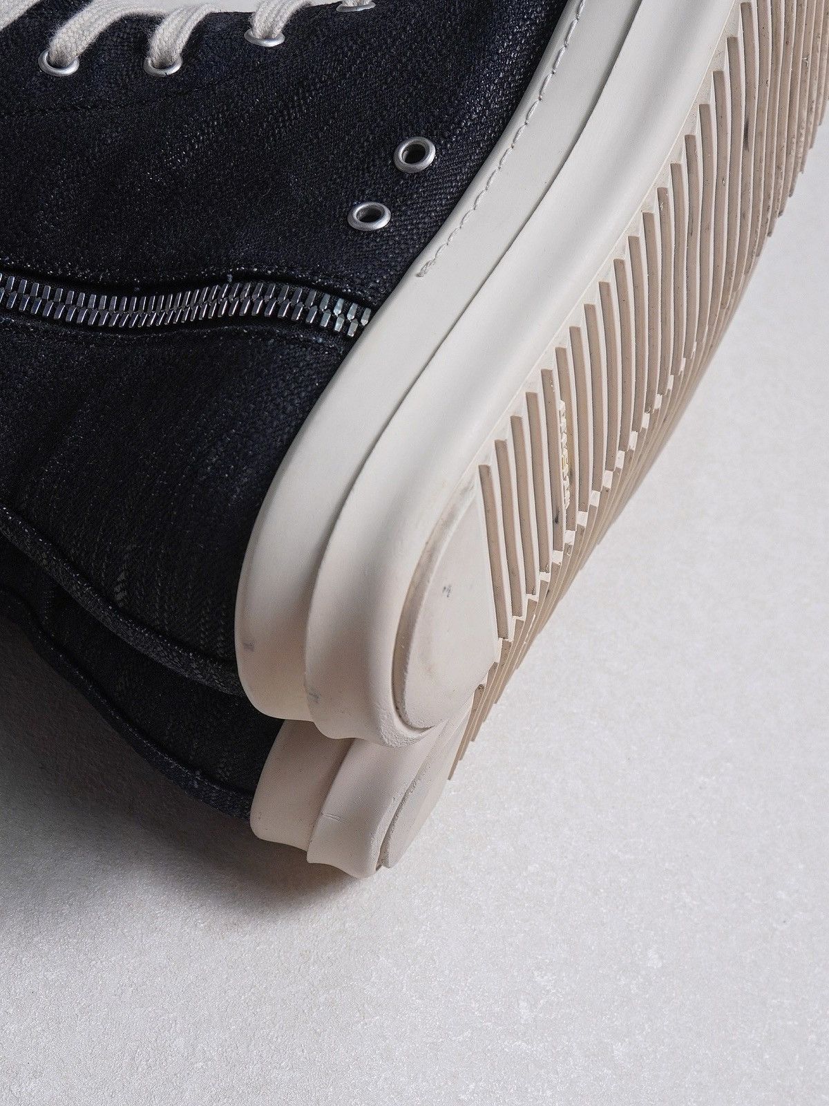 Rick Owens Drkshdw FW19 “So Cunt” Ramones Sneakers Size US 10.5 / EU 43-44 - 8 Thumbnail