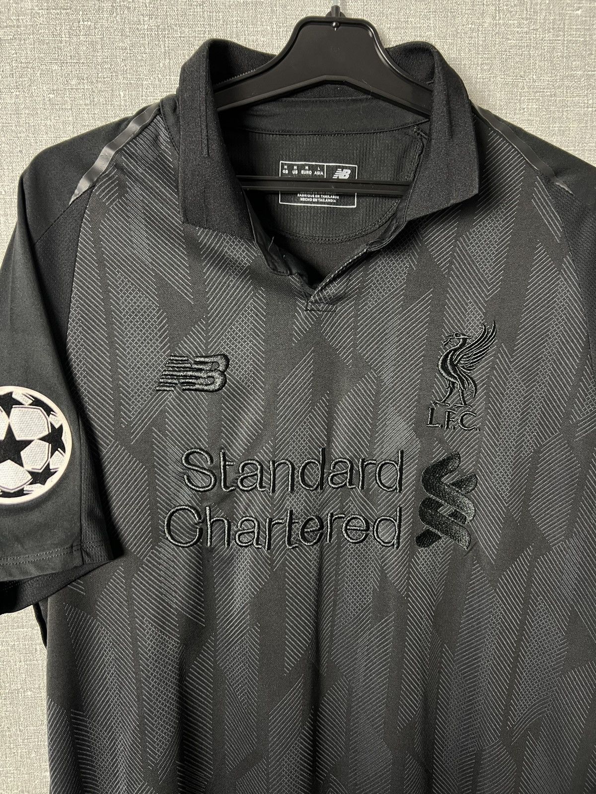 New Balance #11 M. Salah Liverpool 2018 Blackout Limited Edition Jersey Size US M / EU 48-50 / 2 - 5 Thumbnail