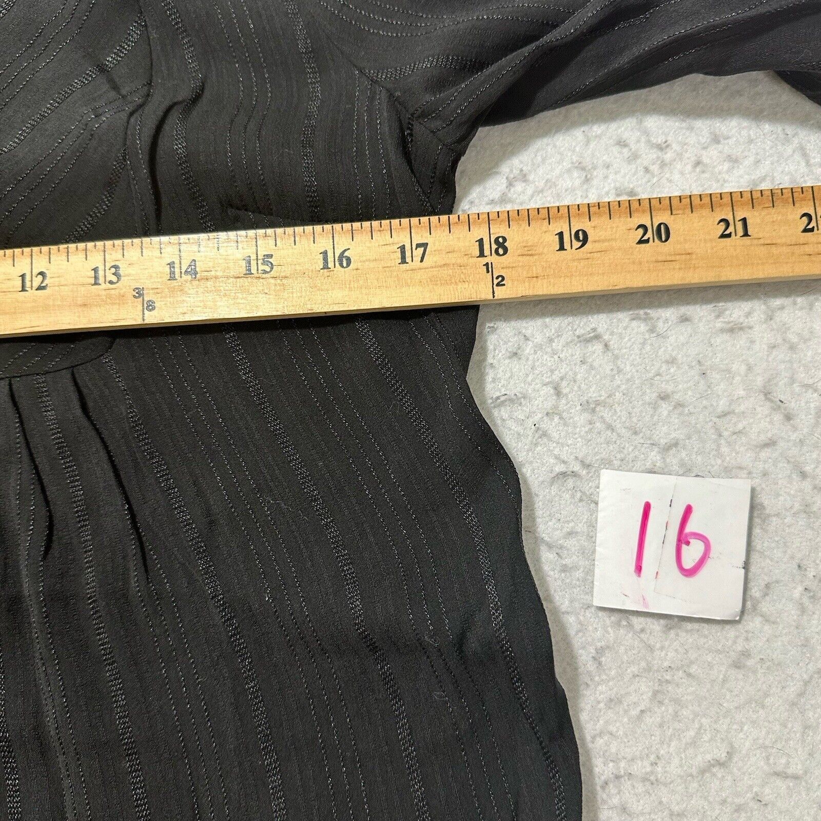 Nicole Miller Nicole Miller Small Button Down Collared Black Blouse Shirt Size S / US 4 / IT 40 - 8 Thumbnail