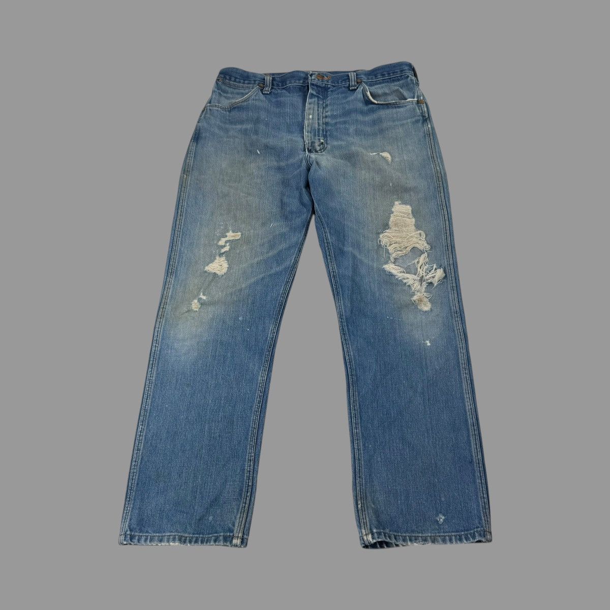 Vintage Vintage faded 1970s jeans Size US 34 / EU 50 - 1 Thumbnail