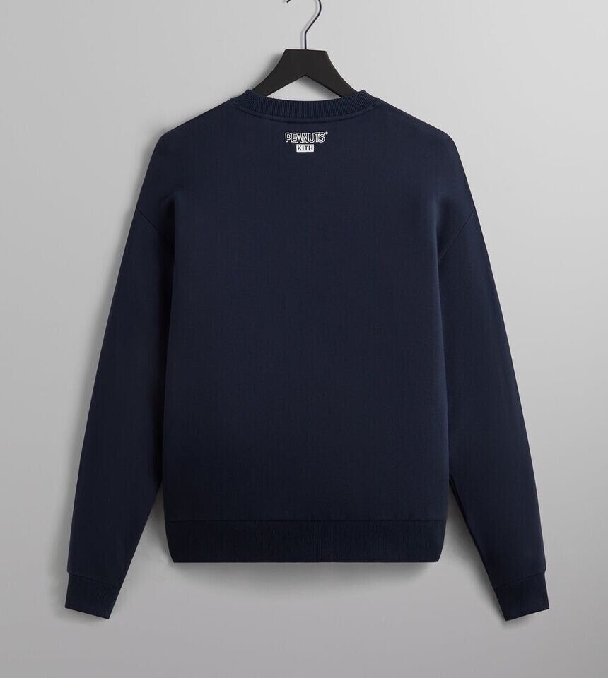 Kith × Peanuts Kith Peanuts Christmas Crewneck Sweatshirt in Nocturnal Size US XL / EU 56 / 4 - 2 Thumbnail