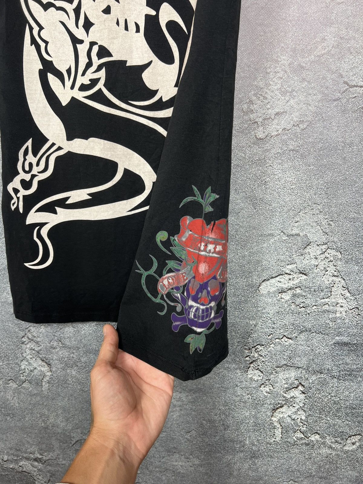 Ed Hardy Vintage Ed Hardy by Christian Audigier Slim Fit Tank Top Size US S / EU 44-46 / 1 - 11 Thumbnail