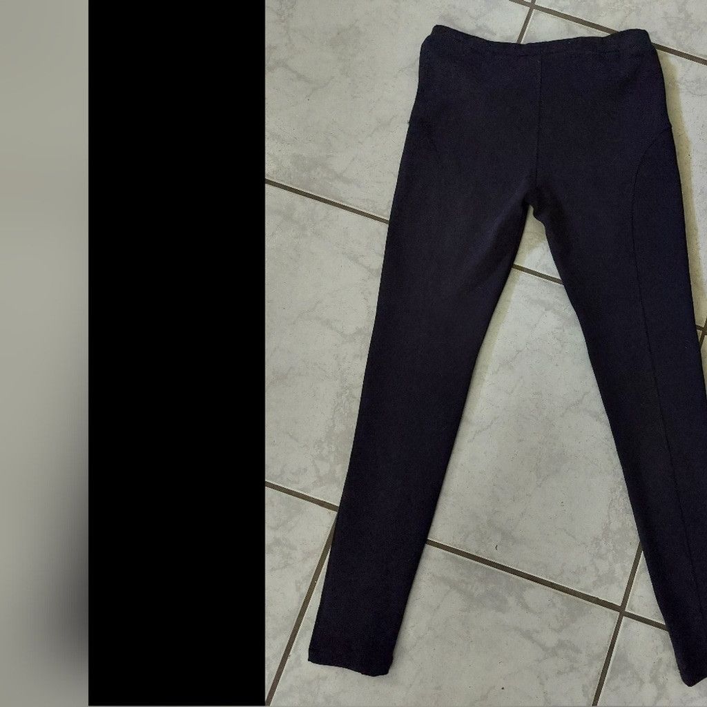 Michael Kors Michael Kors Women's Black Pants Leggings Size 24" / US 00 / IT 34 - 3 Thumbnail