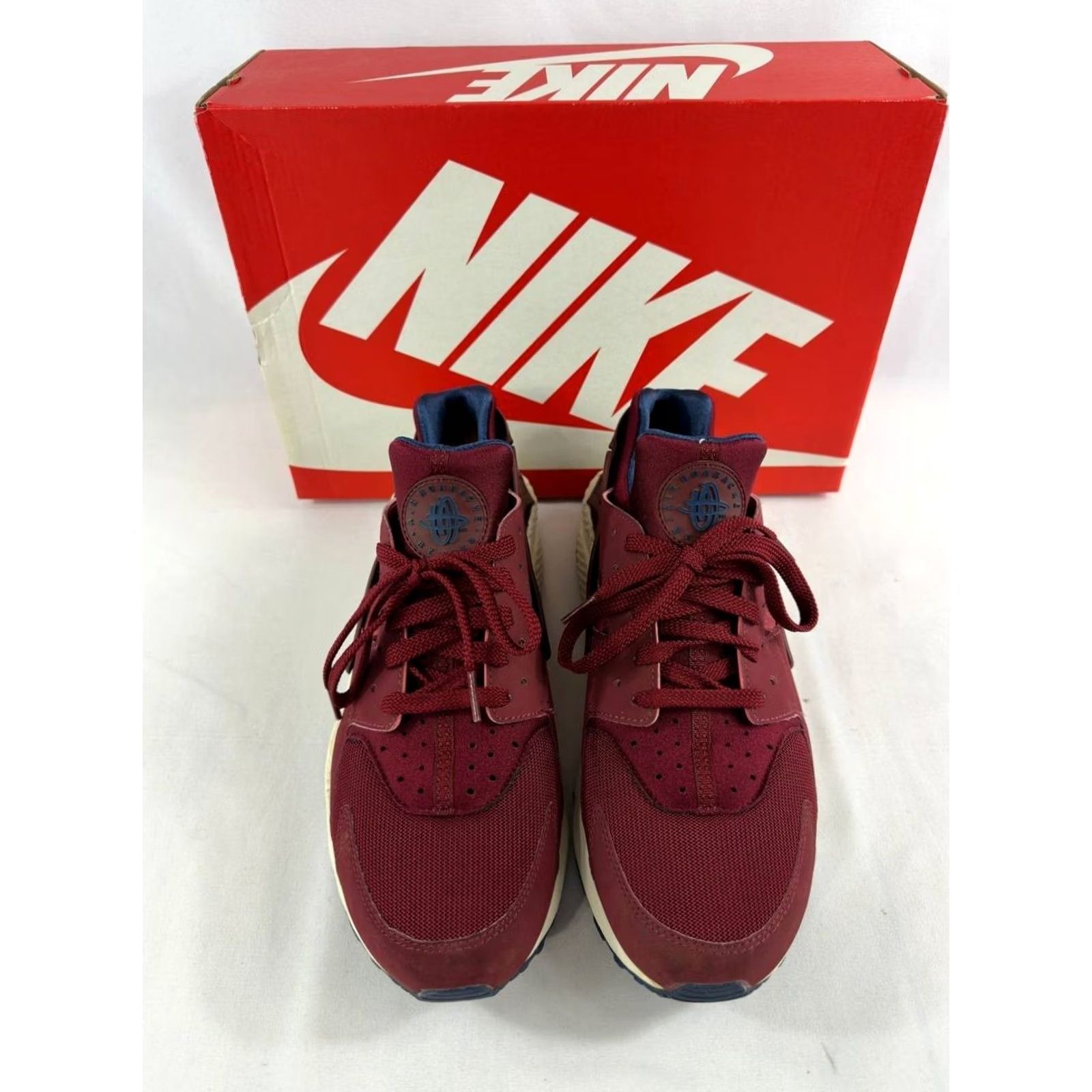 Nike Nike Air Huarache Run Team Red 318429-608 Men’s Size 12 Size US 12 / EU 45 - 3 Thumbnail