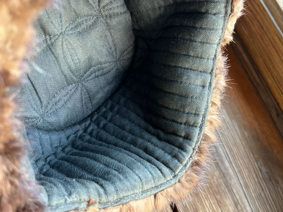 Vintage Vintage Ushanka Trapper Hat Furry Mohair Fuzzy Fur Hat Size ONE SIZE - 14 Thumbnail