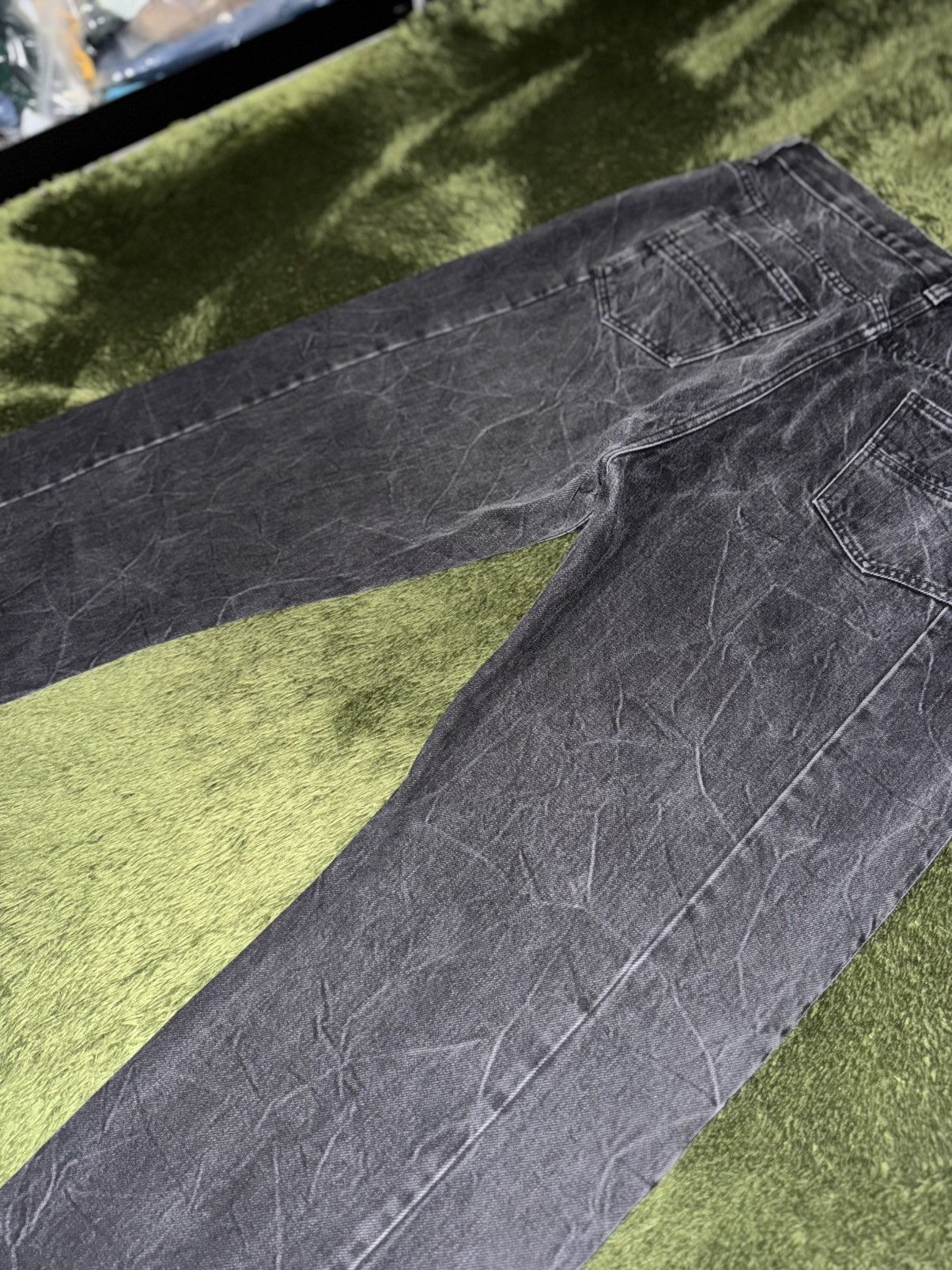 Namacheko [L] NAMECHEKO TIBIRA oversized Denim Pants Black Size US 38 / EU 54 - 12 Thumbnail