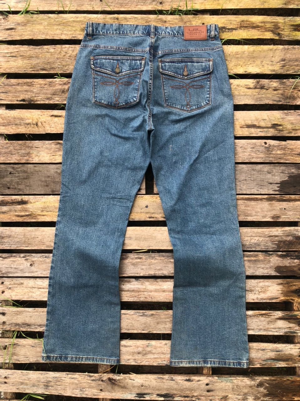 Polo Ralph Lauren × Ralph Lauren × Vintage Vintage RL Ralph Lauren Classic Bootcut Flare Jeans Size US 33 - 1 Thumbnail
