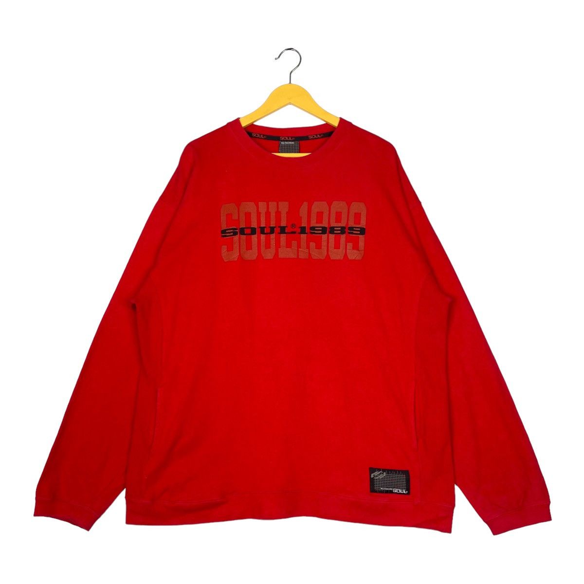 Designer × Vintage Soul Sweatshirt Crewneck Pull Over Size US L / EU 52-54 / 3 - 1 Thumbnail