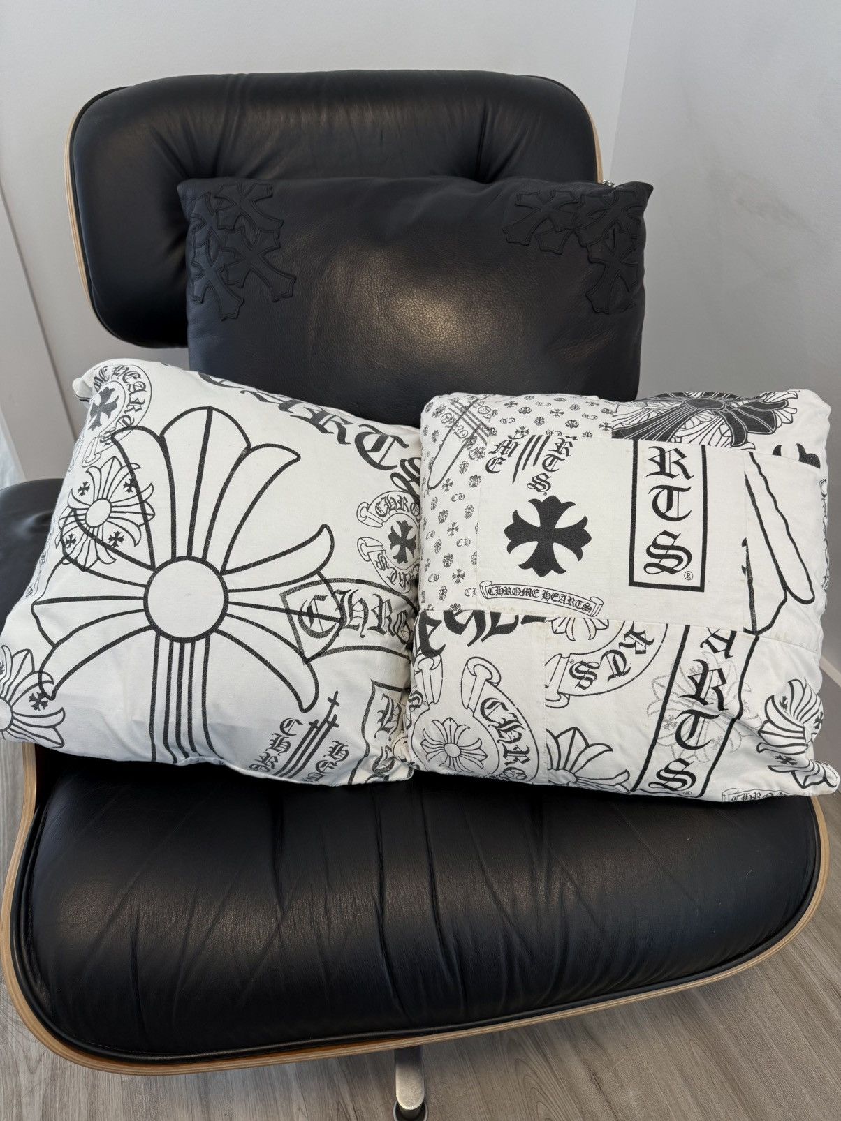 Chrome Hearts Chrome Hearts PatchWork Pillow (2) Size ONE SIZE - 2 Thumbnail