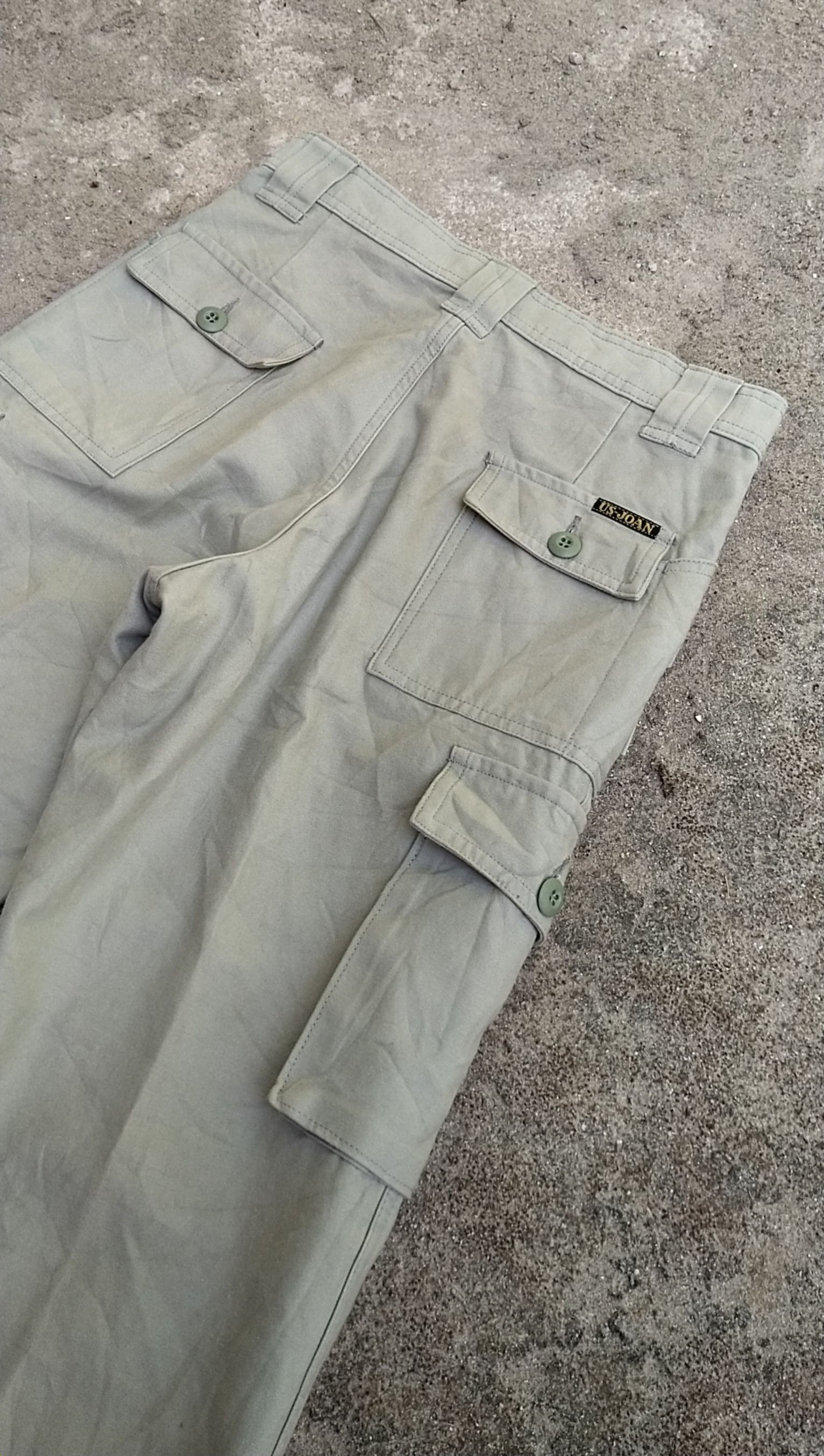 Japanese Brand Final Drop U.S JOAN Cargo Pant Size US 29 - 8 Thumbnail