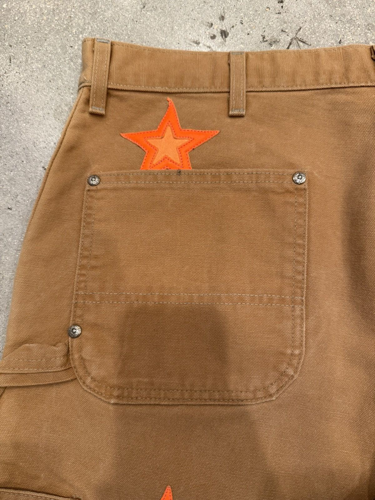 Chrome Hearts Chrome Hearts Star Parch Carhartt Double Knee Pants Size US 38 / EU 54 - 16 Thumbnail
