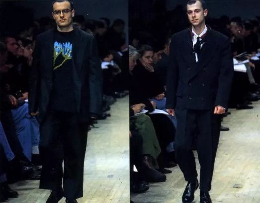 Yohji Yamamoto Yohji Yamamoto 1995 AW Knit Gun Neck Double Breasted Jacket Size US S / EU 44-46 / 1 - 6 Thumbnail