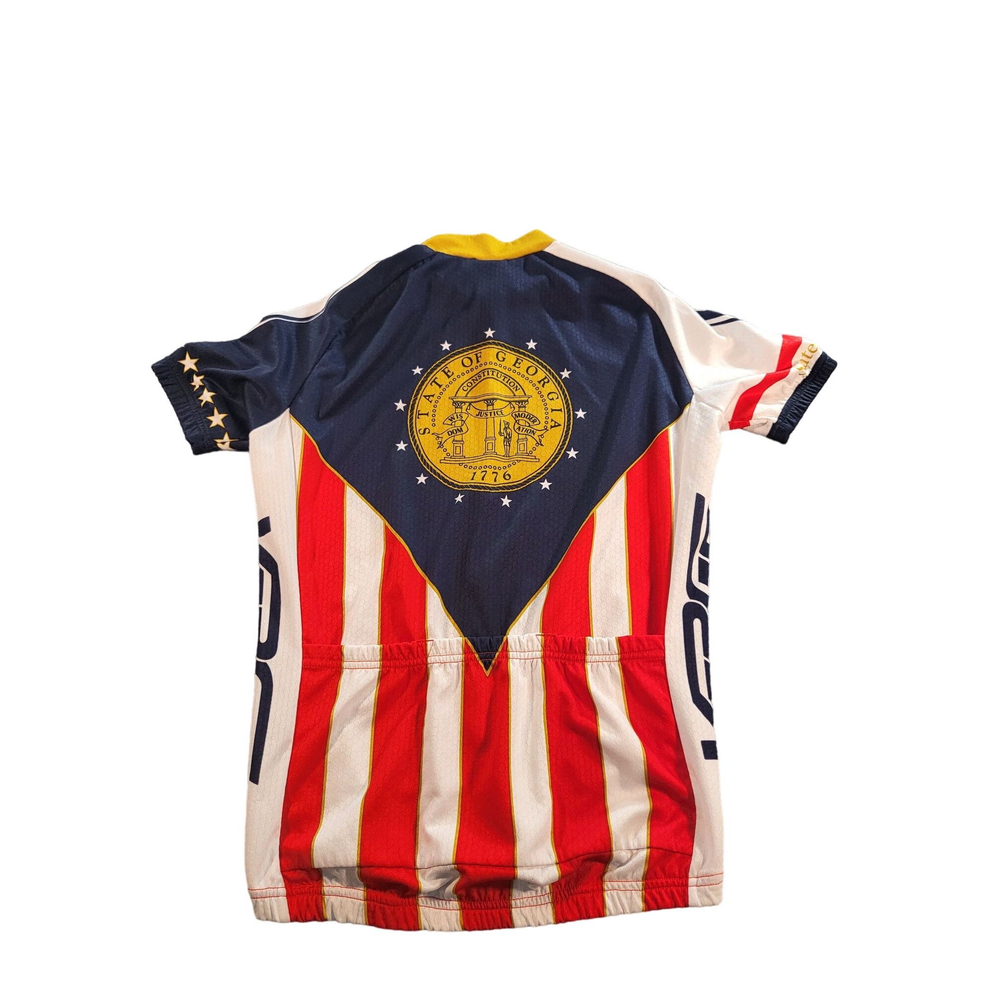 Other Verge Cycling Shirt Men Sz S State Of Georgia American Flag Size US S / EU 44-46 / 1 - 6 Thumbnail