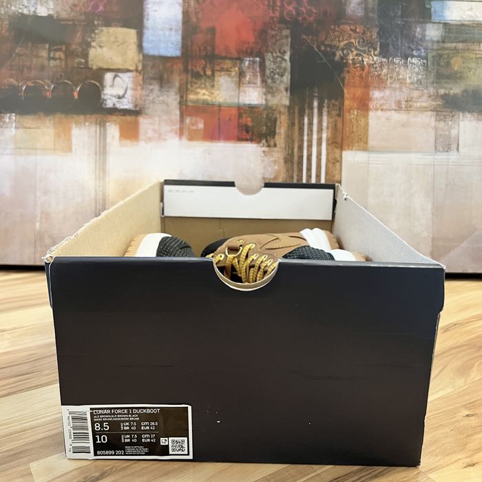 Nike Nike Lunar Air Force 1 High Duckboot Ale Brown / Black AF1 Grailed