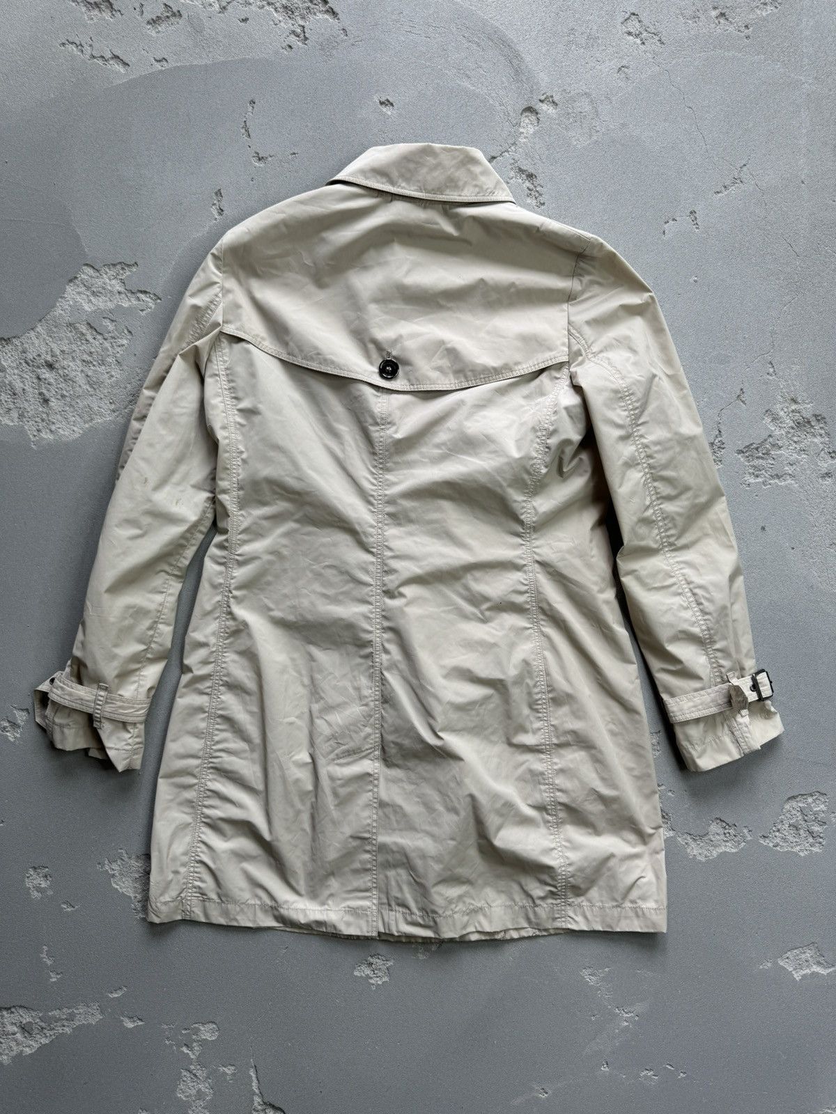 Burberry Burberry Brit Lux Iconic Double Boards Beige Trench Coat Size S / US 4 / IT 40 - 2 Thumbnail