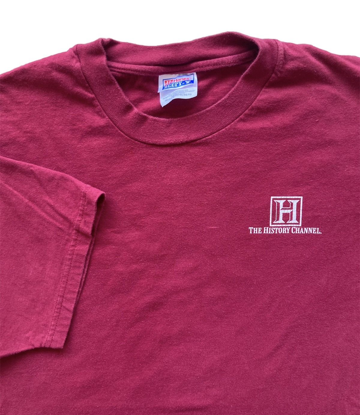 Vintage Vintage History Channel Promo Tee 90s Y2K XL Hanes Size US XL / EU 56 / 4 - 4 Thumbnail