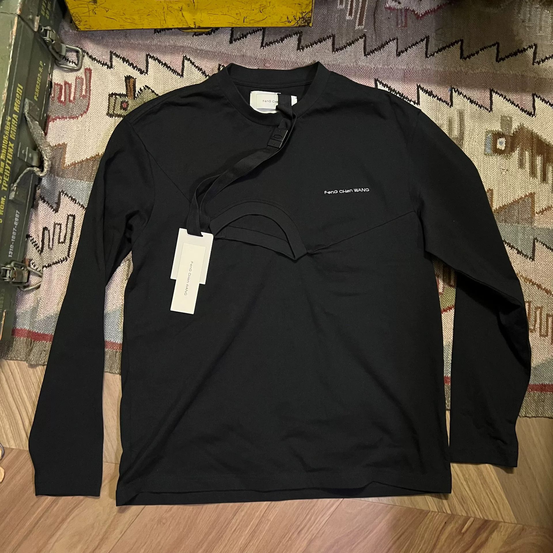 Feng Chen Wang Feng Chen Wang Deconstructed Remake T-Shirt Size US M / EU 48-50 / 2 - 1 Thumbnail