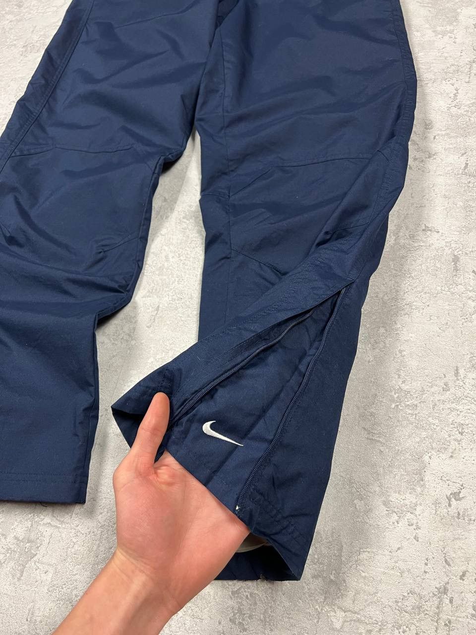Nike Vintage Nike Double Swoosh Y2K Nylon Drill Track Pants Size US 33 - 4 Thumbnail