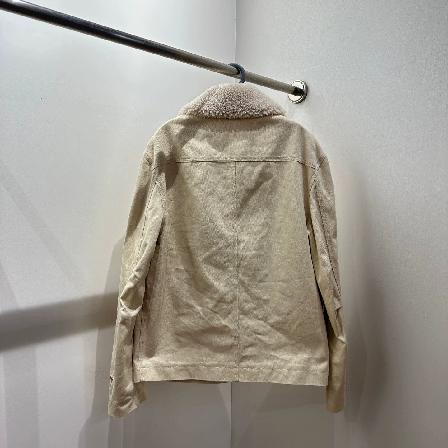 Louis Vuitton LV Monogram fur collar jacket feb360 44 cotton Size US S / EU 44-46 / 1 - 2 Thumbnail