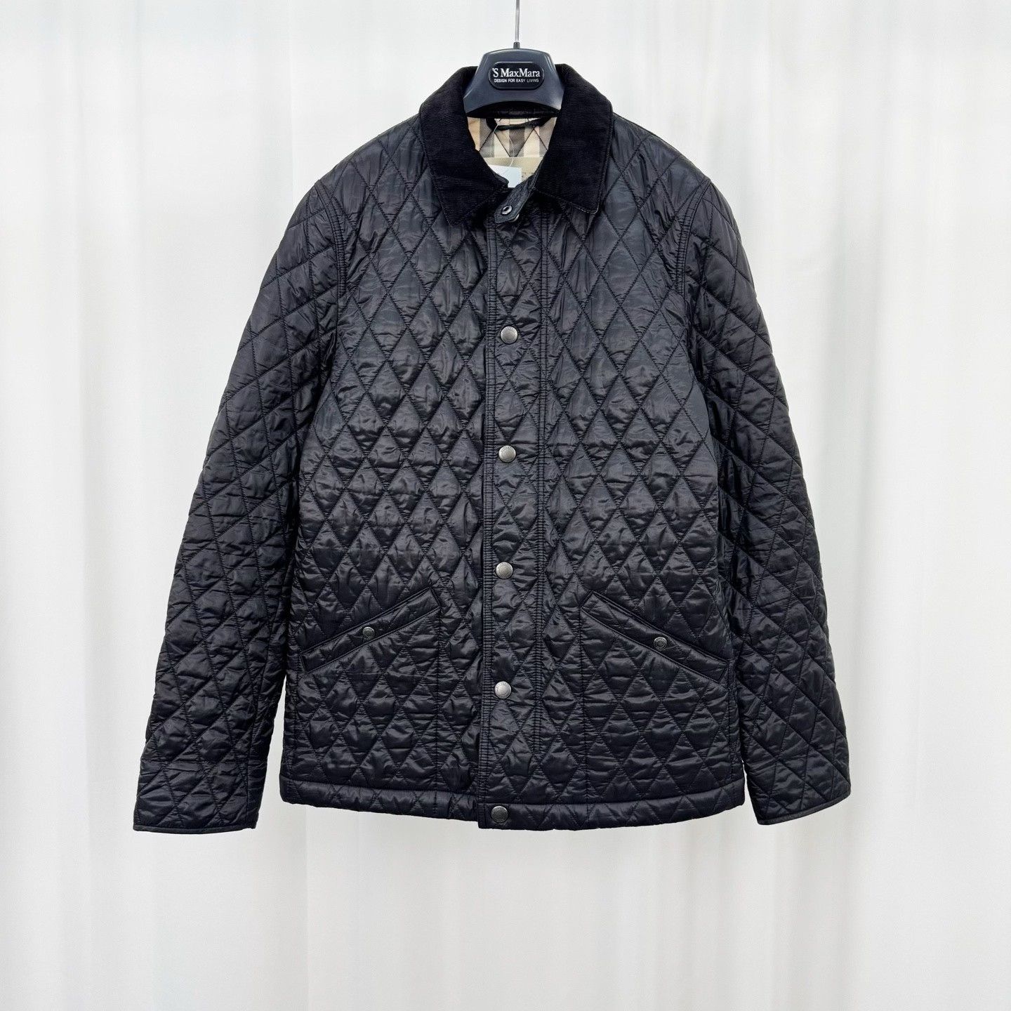 Burberry Burberry Quilted Check Cotton Jacket Size US S / EU 44-46 / 1 - 1 Thumbnail