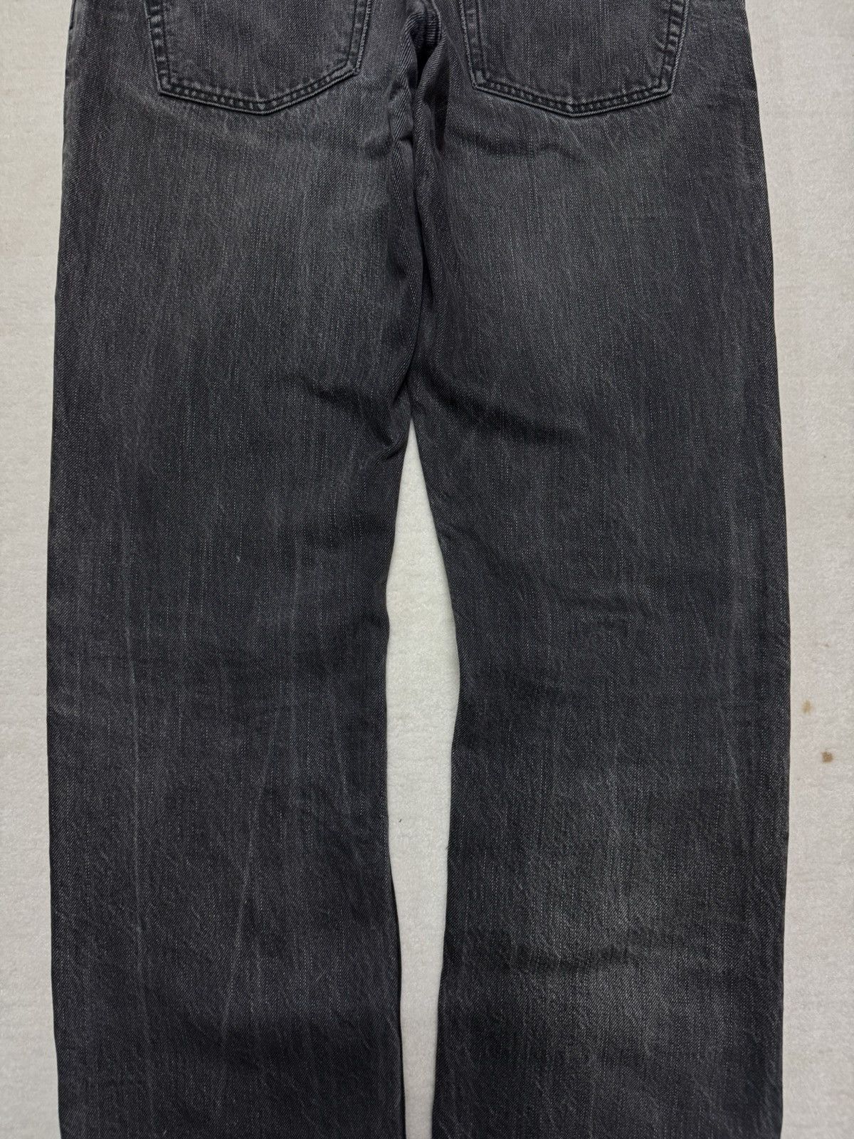 Japanese Brand VINTAGE 2000s GAP THRASHED SICK FADED DISTRESS STRAIGHT JEAN Size US 32 / EU 48 - 13 Thumbnail