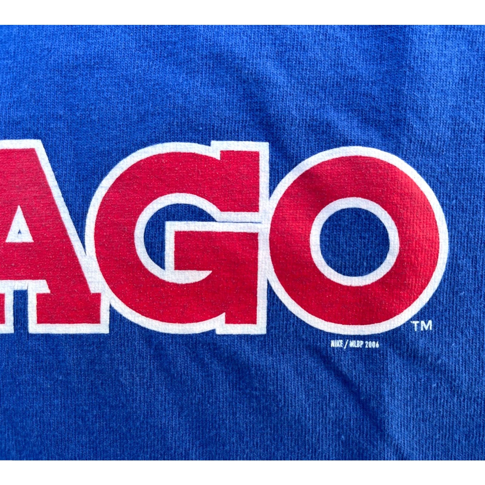 Nike VINTAGE Nike Team Chicago T-Shirt Mens L Blue 2006 Sports Shirt Short Sleeve Crew Neck Size US L / EU 52-54 / 3 - 6 Thumbnail