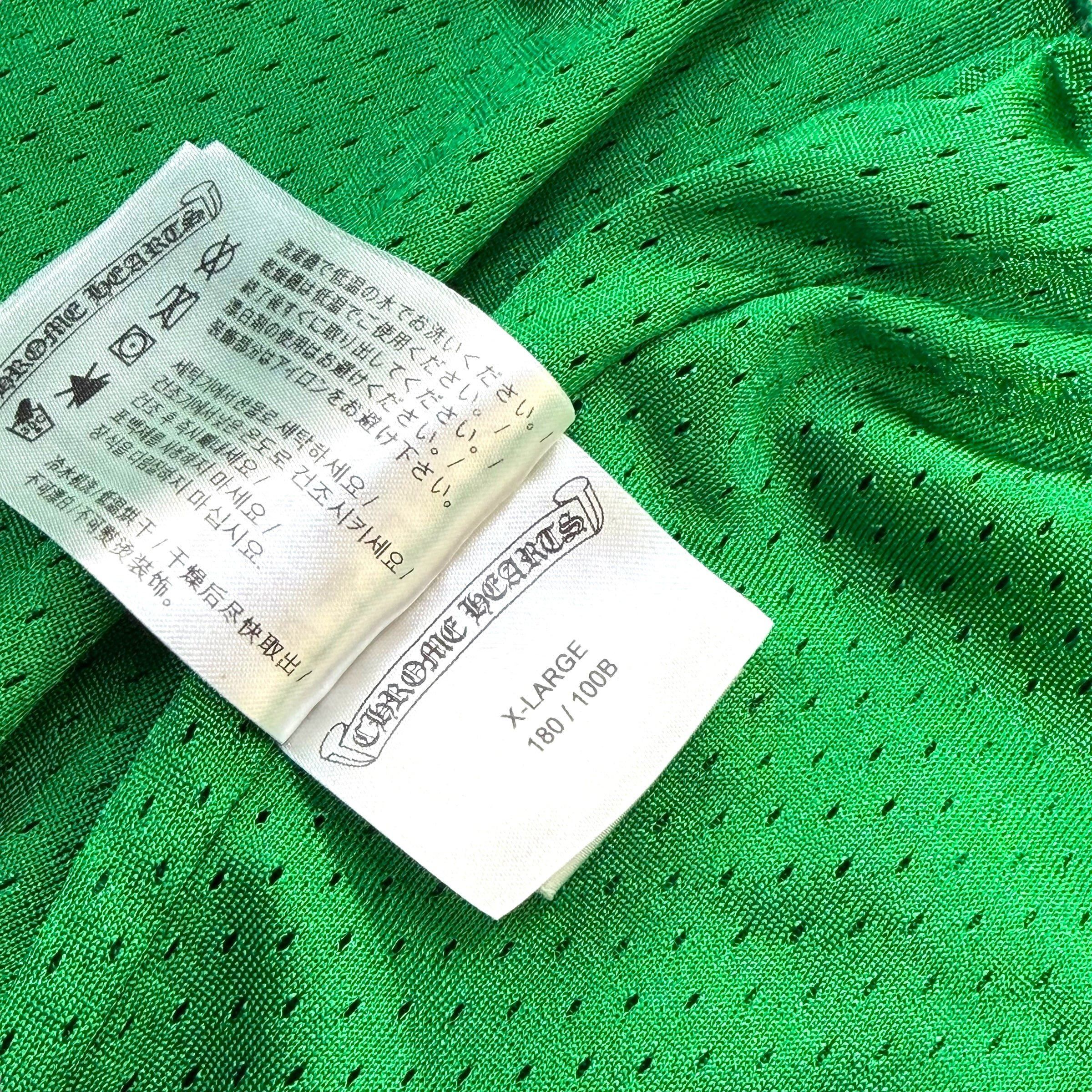 Chrome Hearts Chrome Hearts Green Mesh Warm Up Shorts XL Size US 36 / EU 52 - 7 Thumbnail
