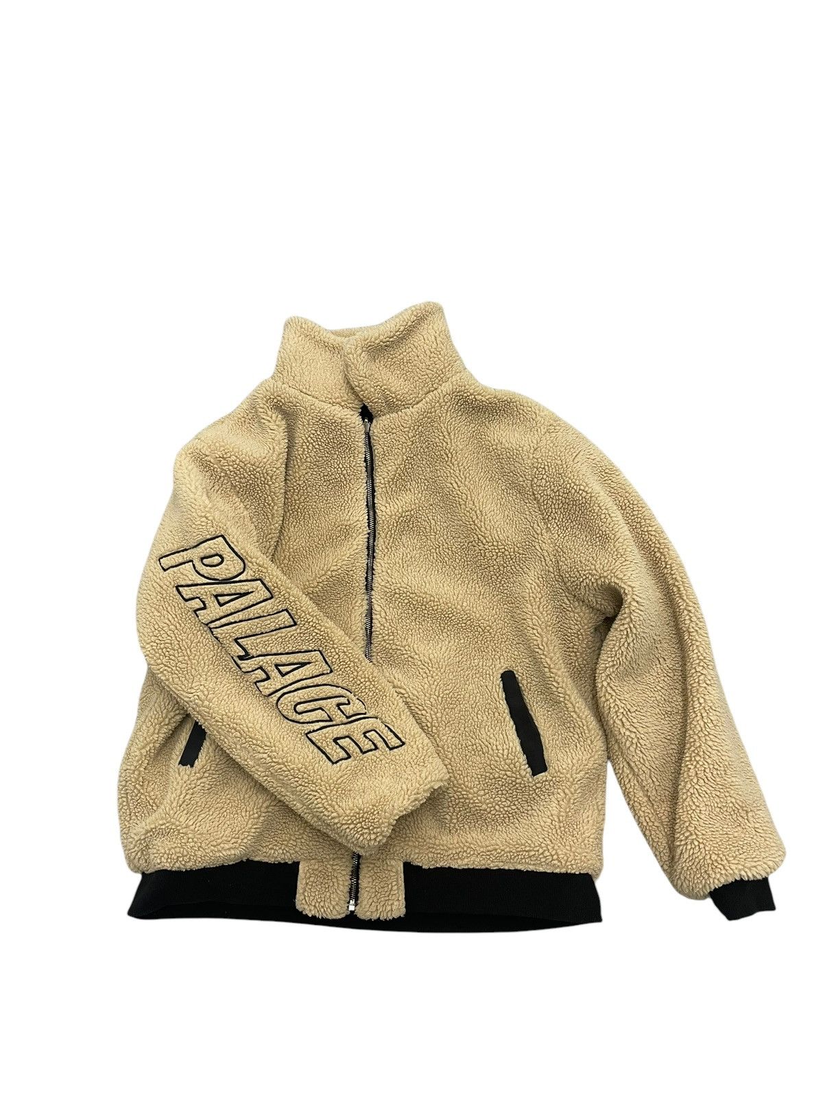 Palace Reversible Sherpa Fleece bomber