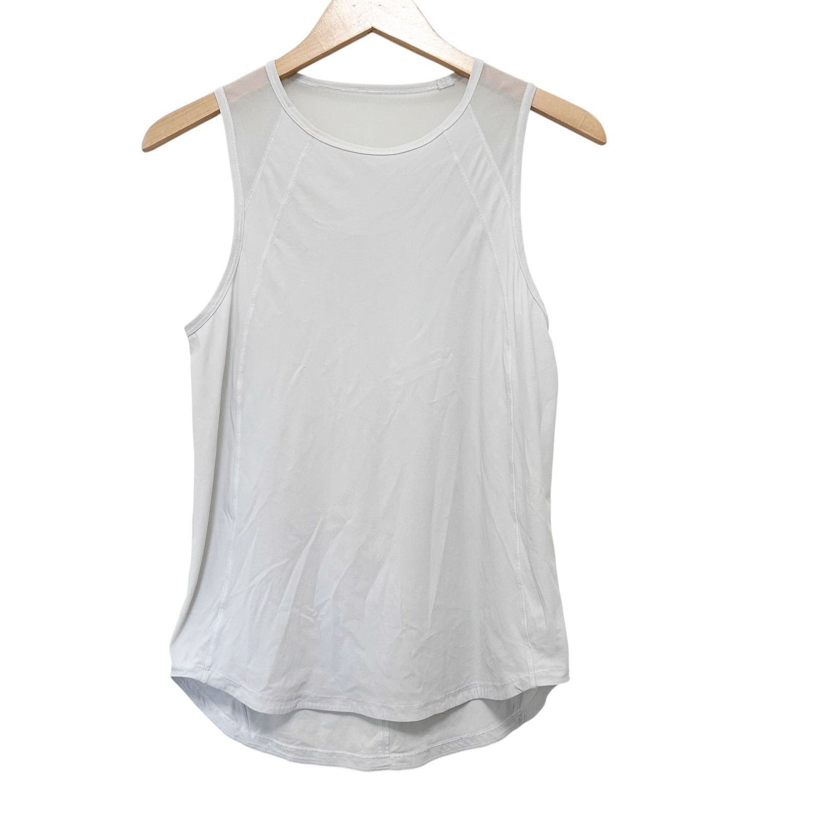 Lululemon Lululemon White Tank Top Sz S Size S / US 4 / IT 40 - 1 Thumbnail