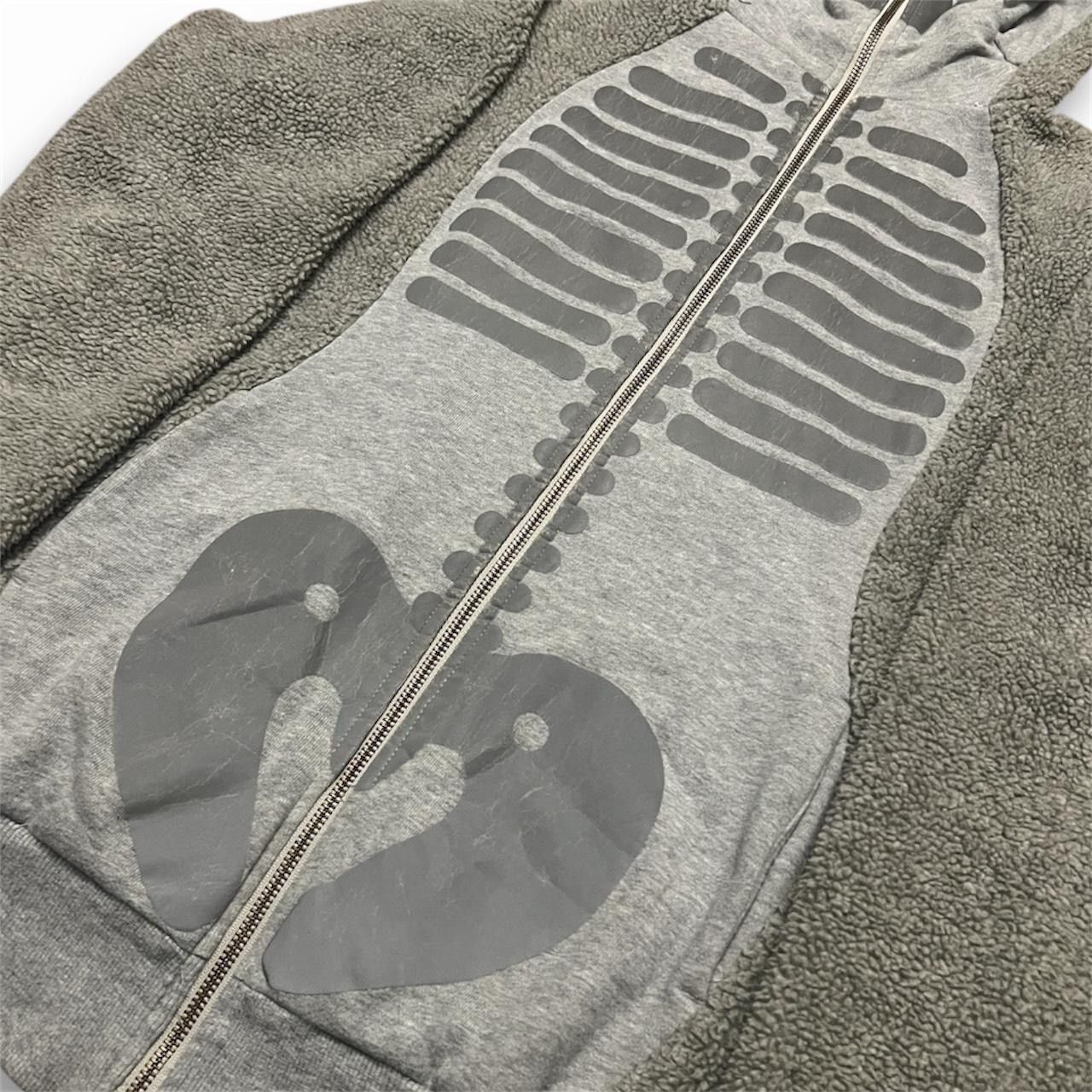 Ne-Net Ne-net Grey Skeleton Bear Ear Hoodie Size US M / EU 48-50 / 2 - 3 Thumbnail