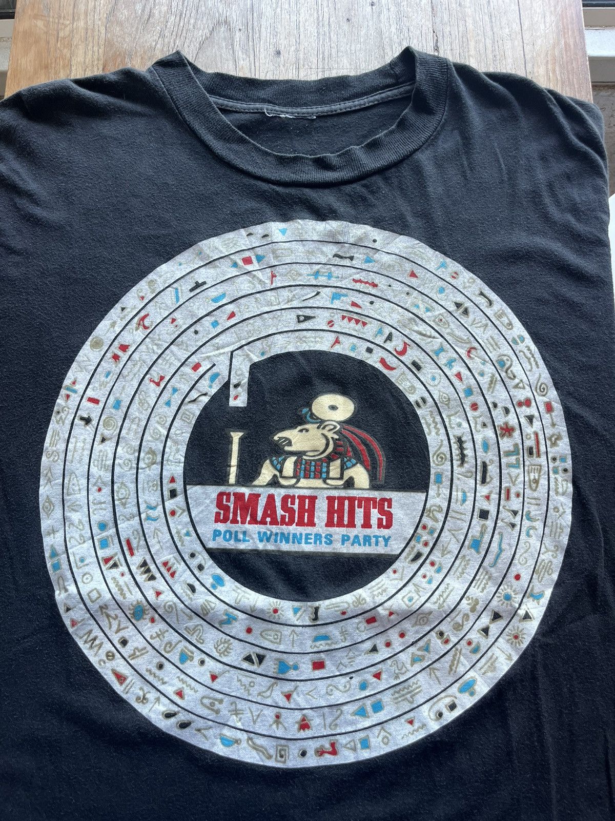 Band Tees × Vintage Vintage SMASH HITS Poll Winners Party 1990’s Tshirt Size US L / EU 52-54 / 3 - 4 Thumbnail