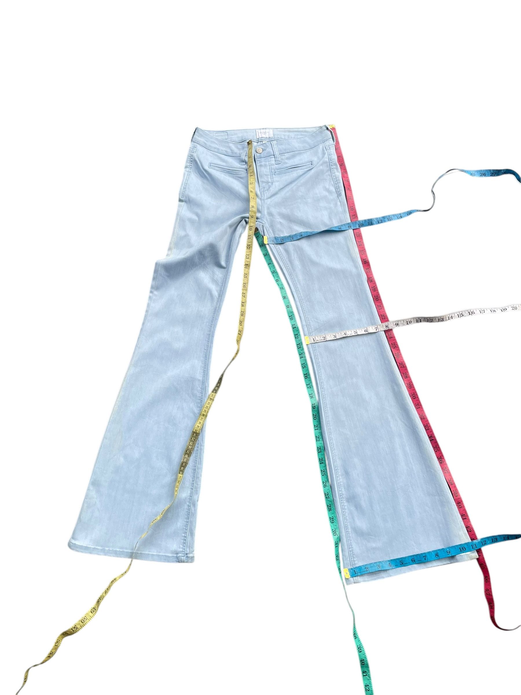 Japanese Brand Celebrity Pink Flare Denim Size 30" / US 8 / IT 44 - 10 Thumbnail