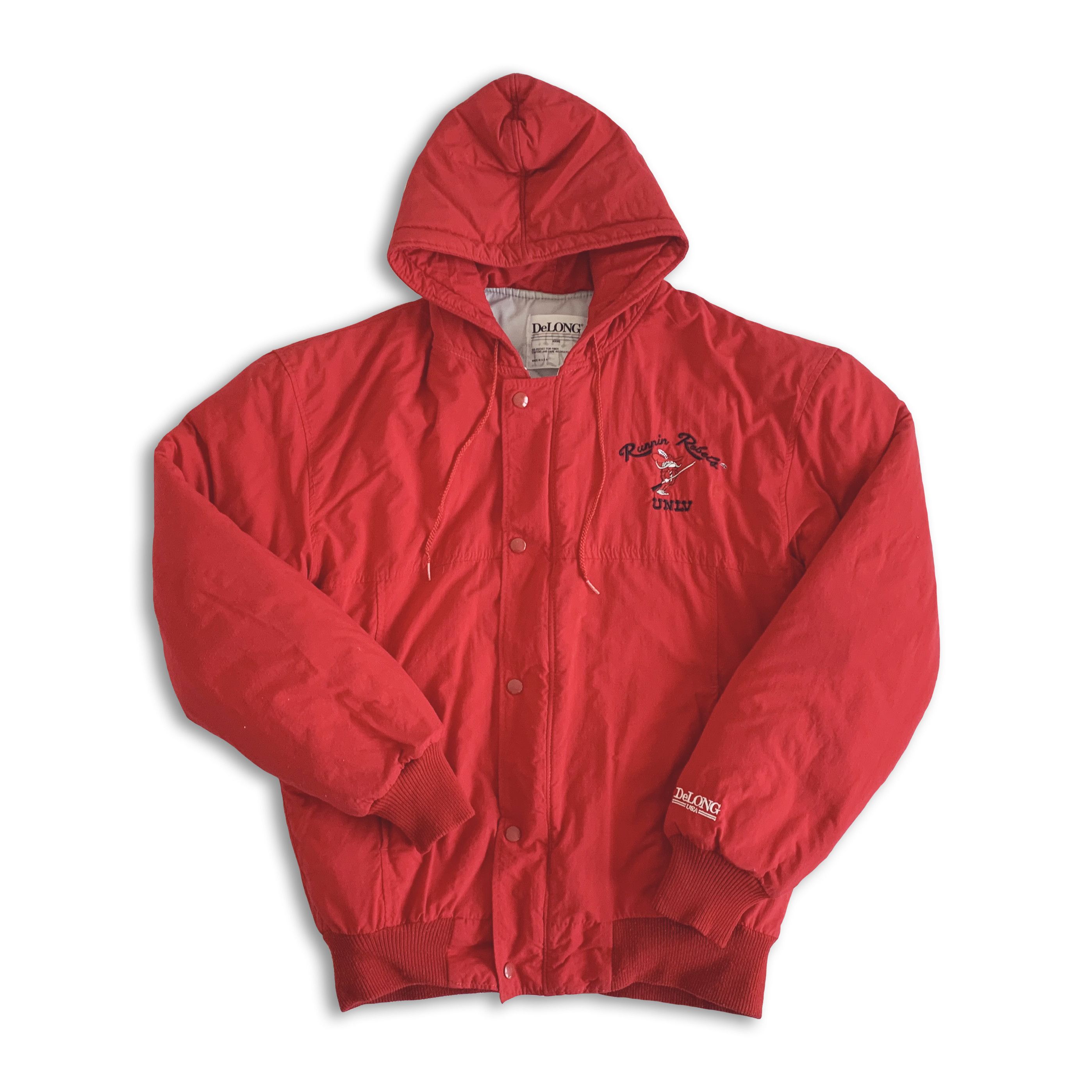 Delong RARE Vintage DeLONG UNLV Jacket 2pac Brenda's Got a Baby Size US S / EU 44-46 / 1 - 2 Thumbnail