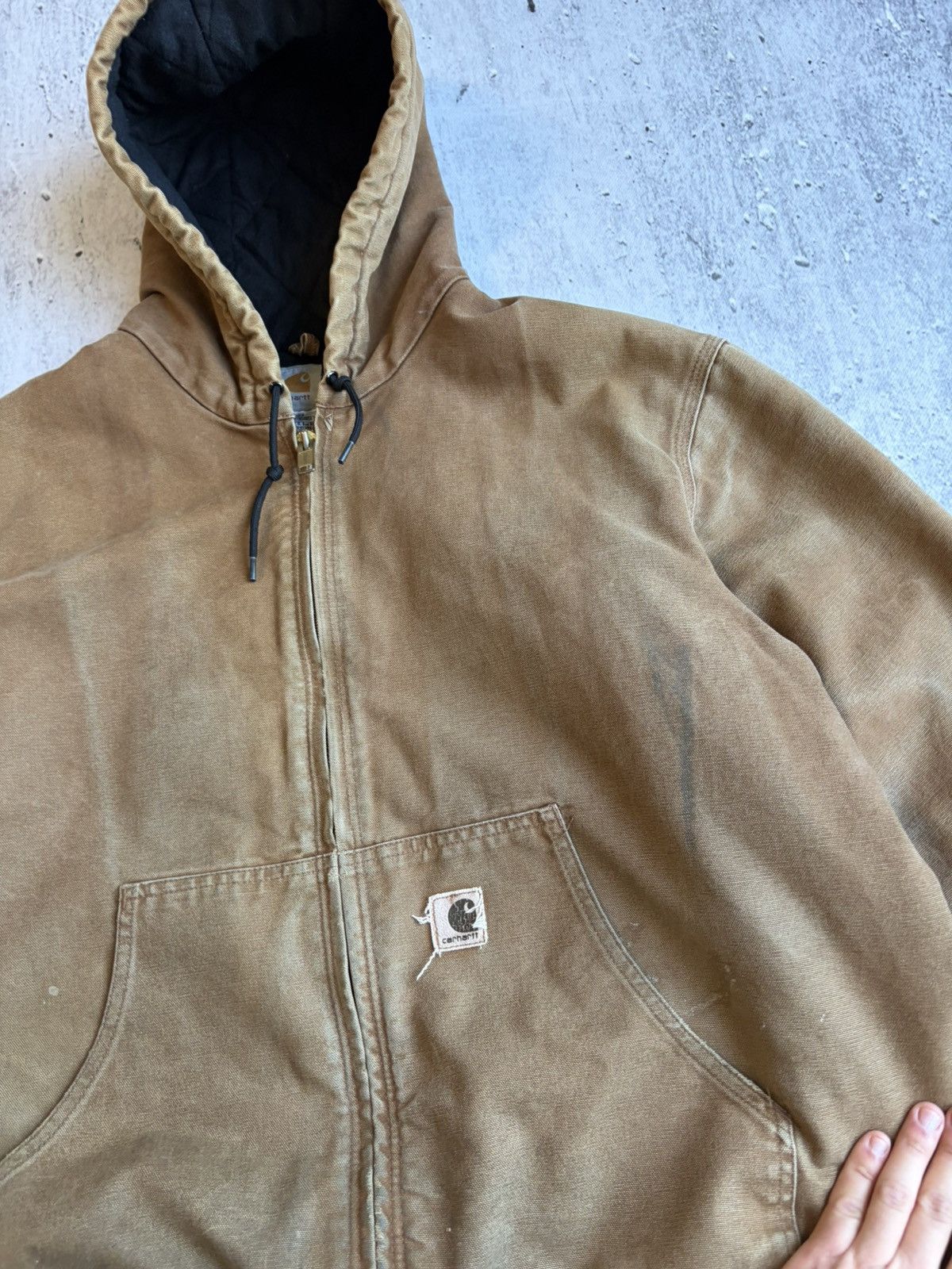 Carhartt Vintage Carhartt Active jacket j130 2005 workwear usa rare Size US XL / EU 56 / 4 - 5 Thumbnail