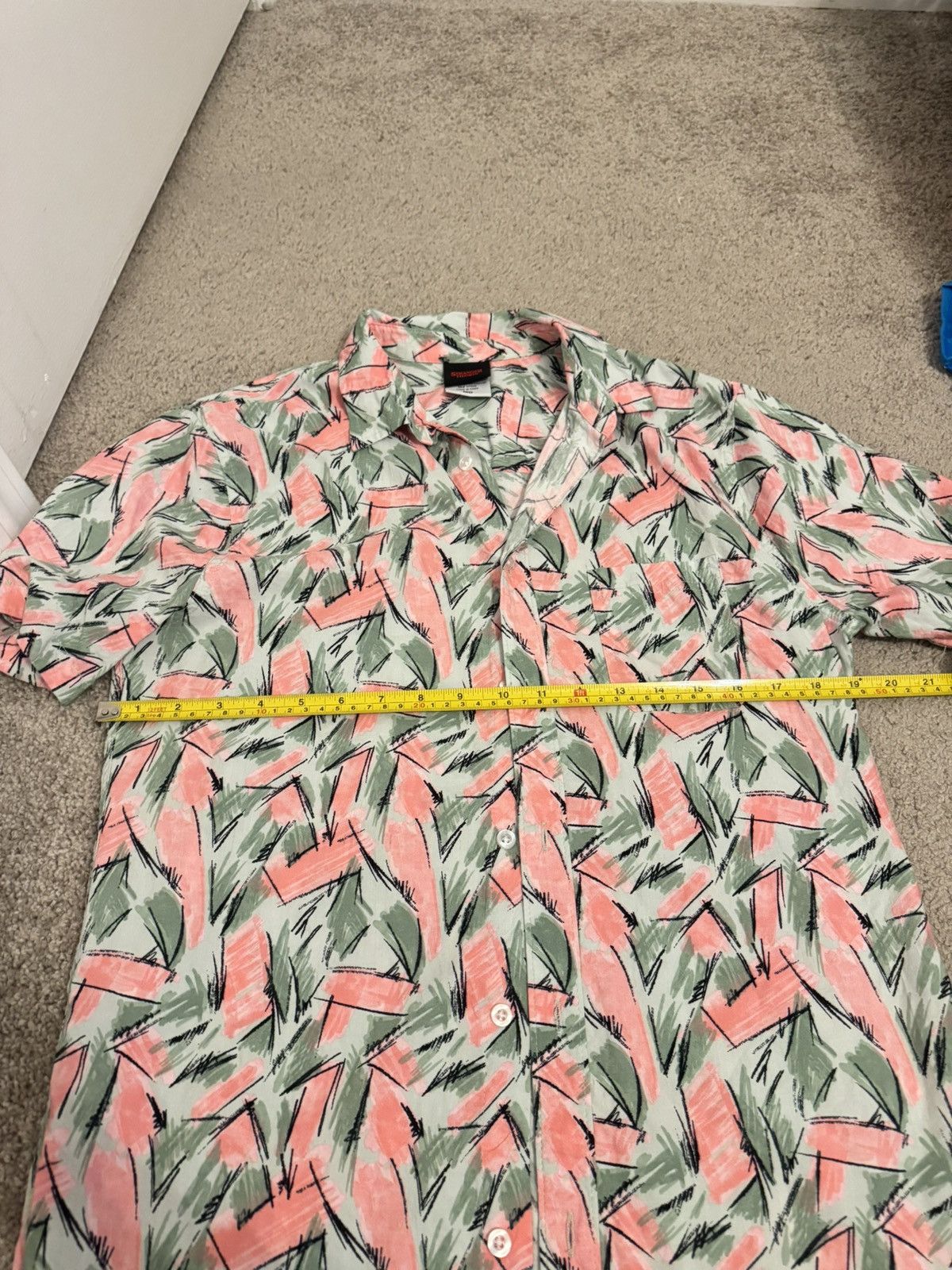 Other Stranger Things Mens' Hopper Woven Button Up Shirt Size MD Size US M / EU 48-50 / 2 - 5 Thumbnail